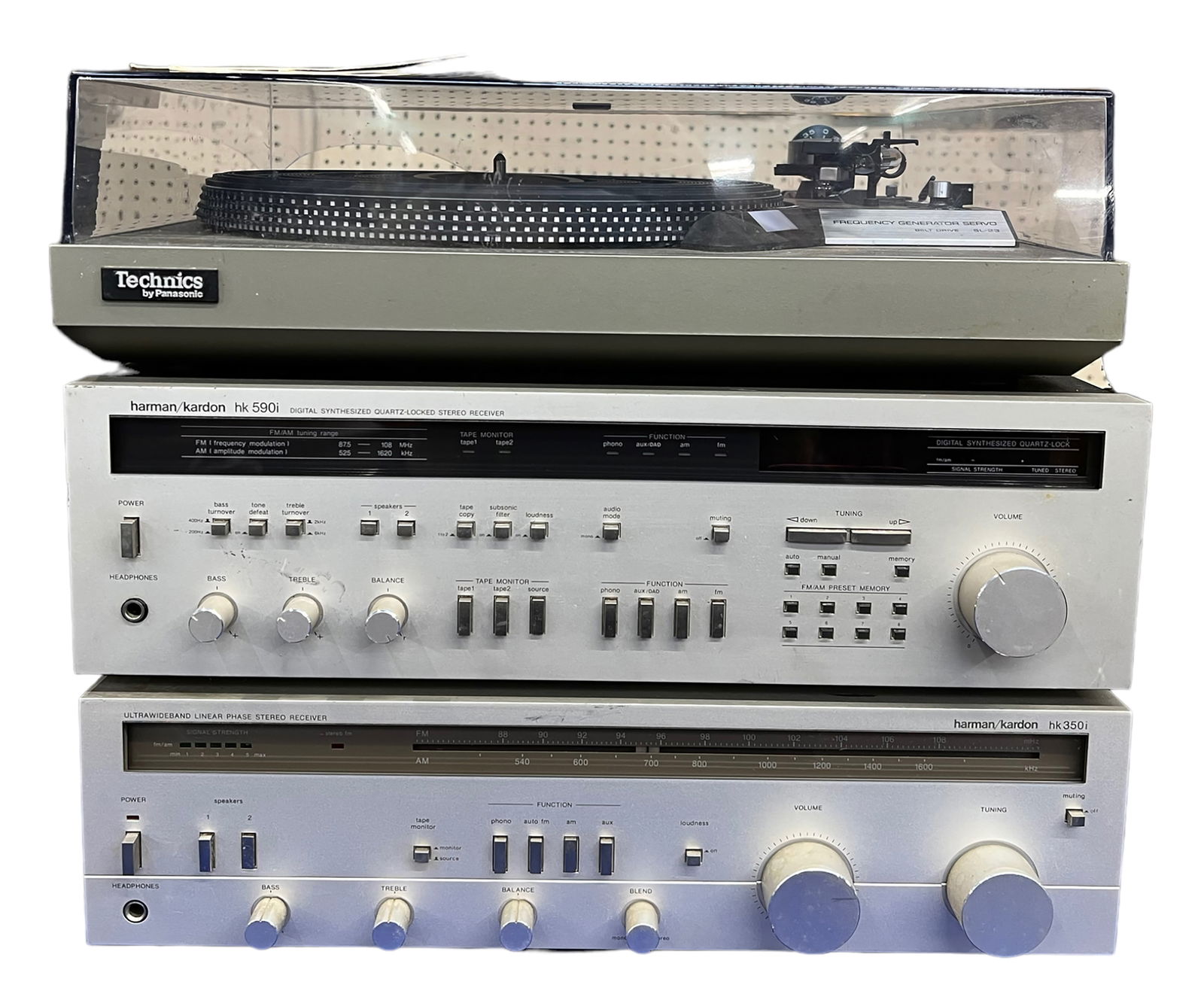 3 Pc. Lot of Audio Equipment. (1 of 4)