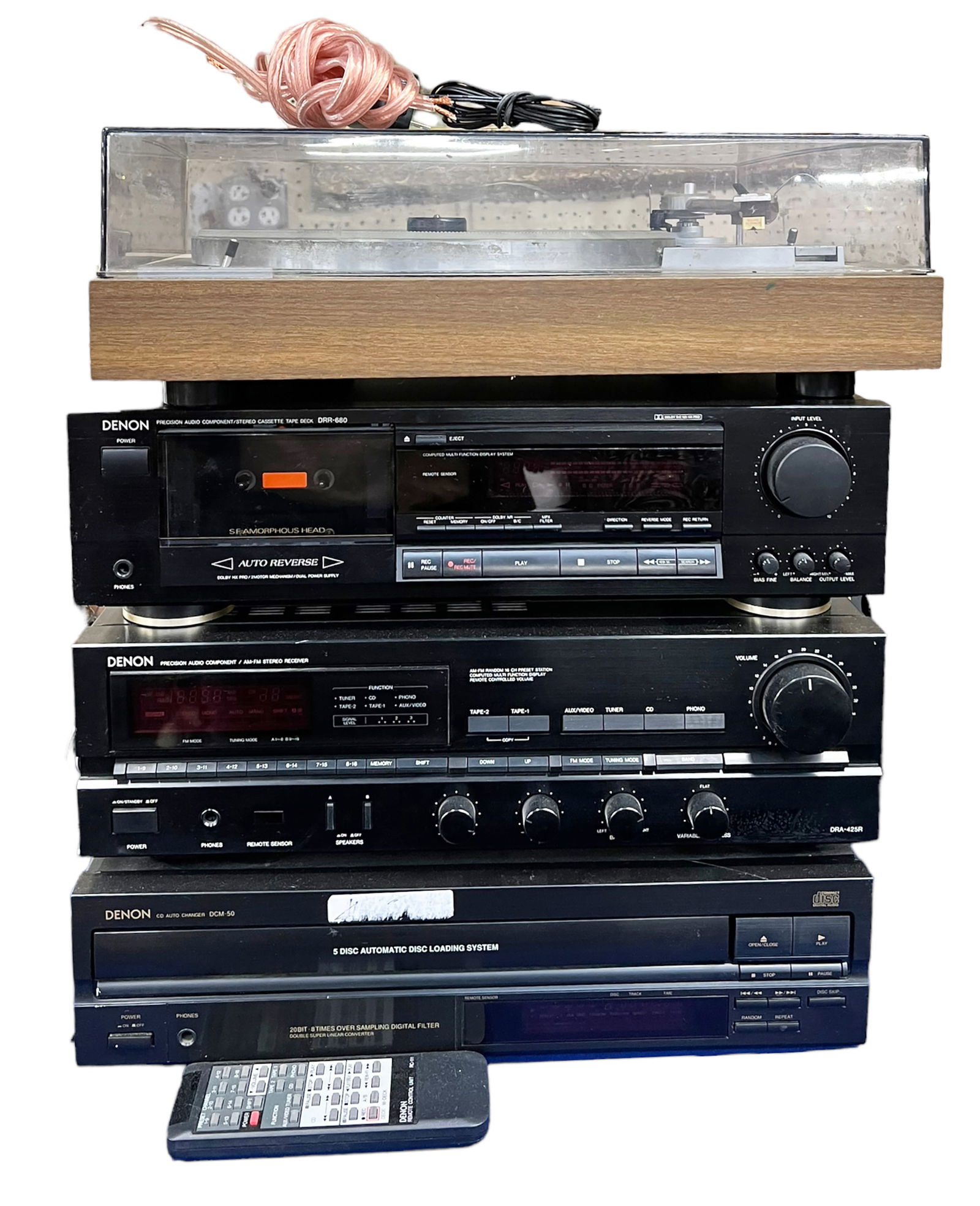 4 pc. Lot of Audio Equipment. (1 of 3)