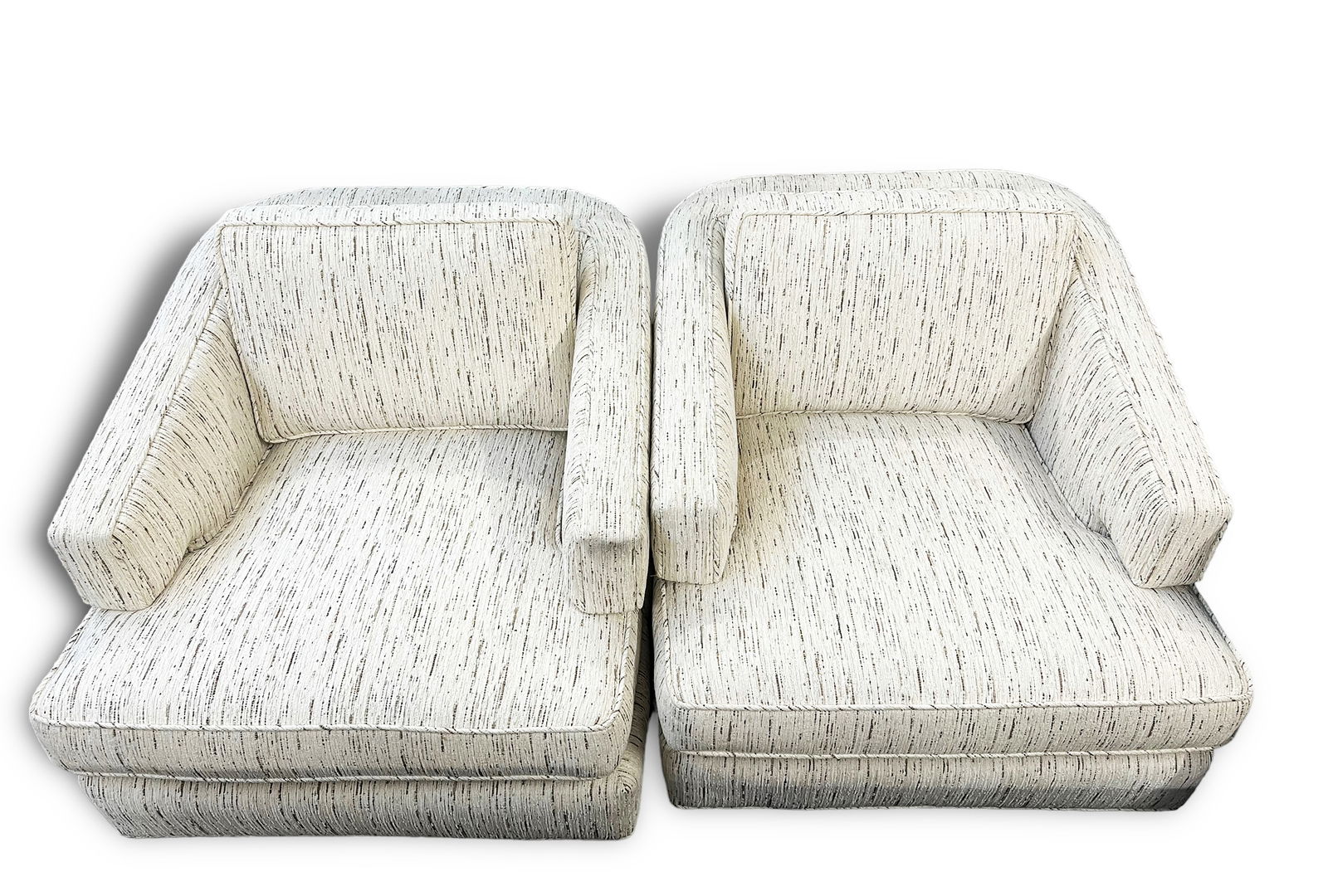 Pair of Modern Club Chairs. (1 of 2)