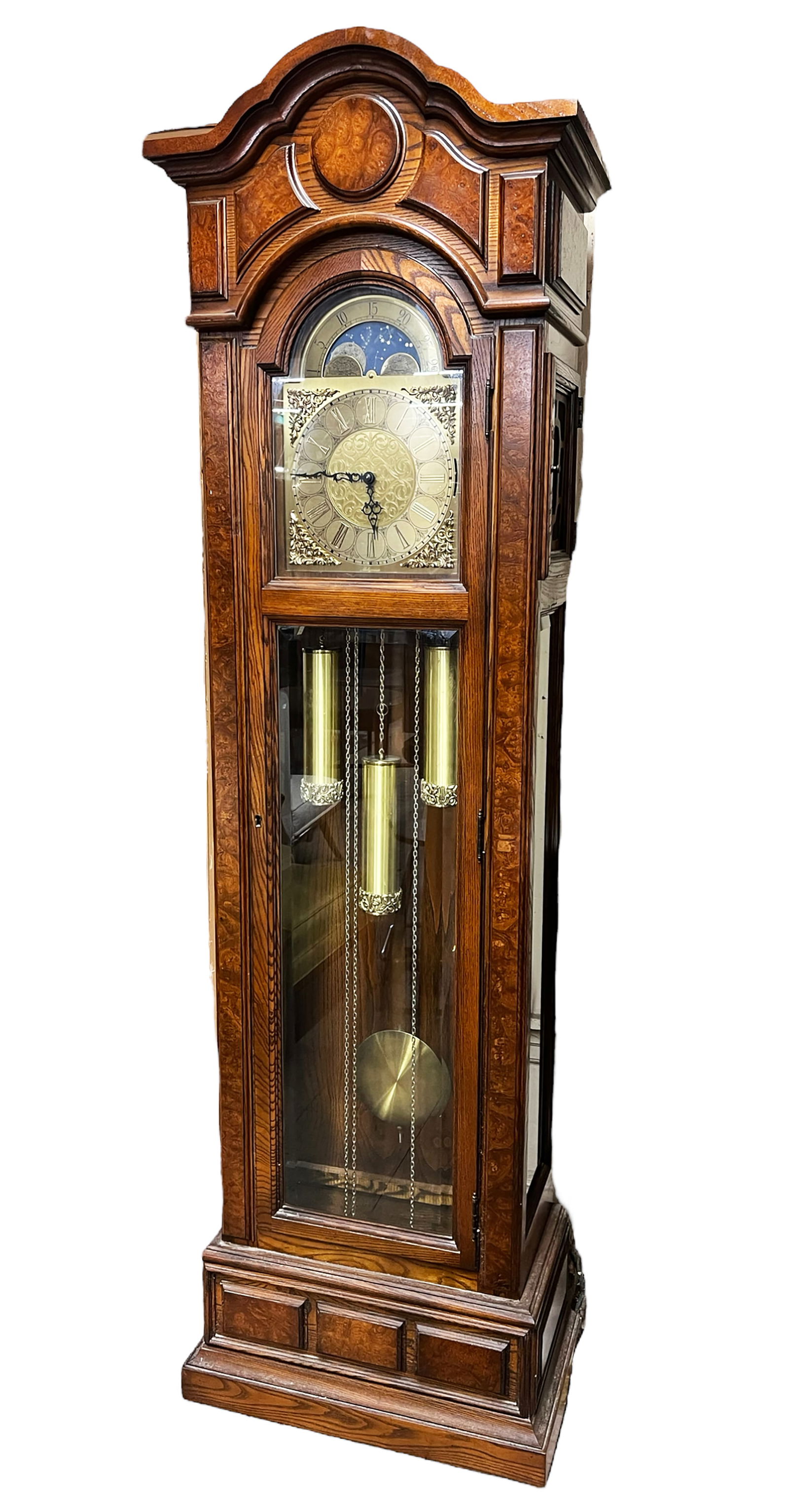 West German Grandfather Clock. (1 of 3)