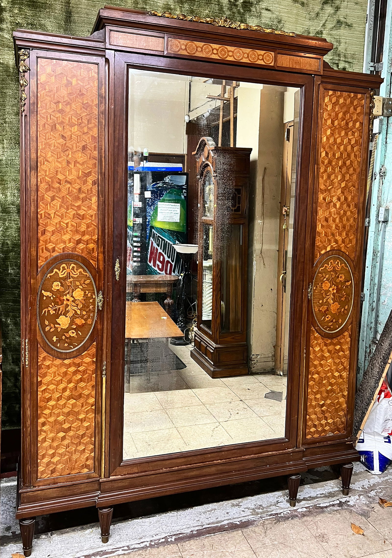 French Carved Armoire. (1 of 4)