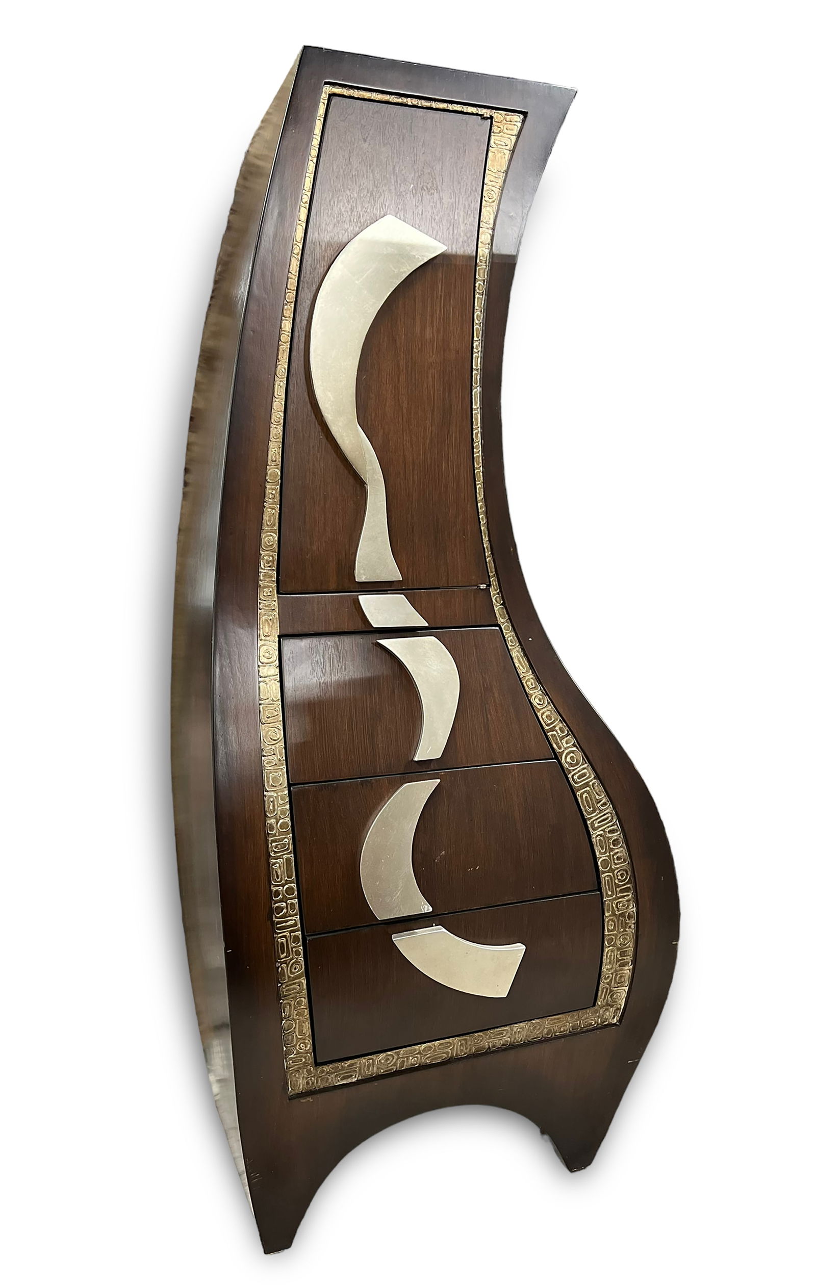 Mahogany Art Deco Style Cabinet. (1 of 2)