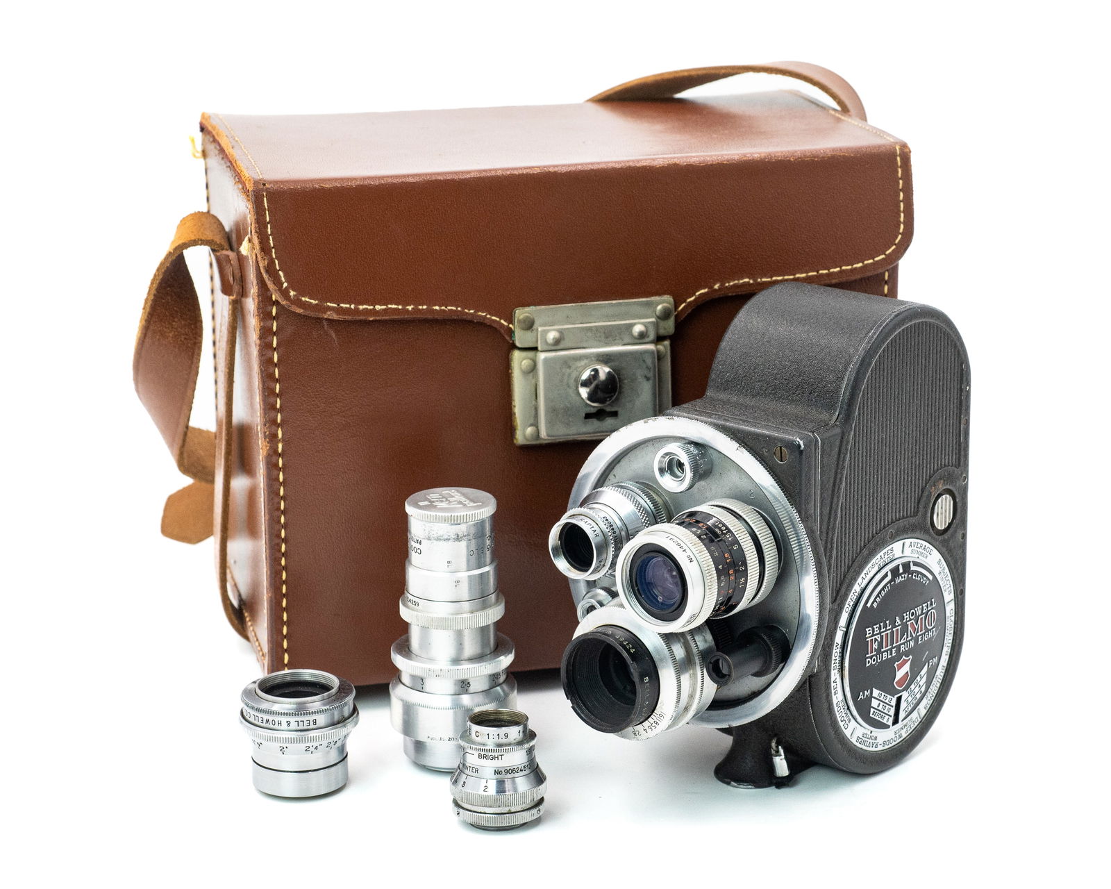 Bell & Howell Filmo Aristocrat with Six Lenses. (1 of 4)