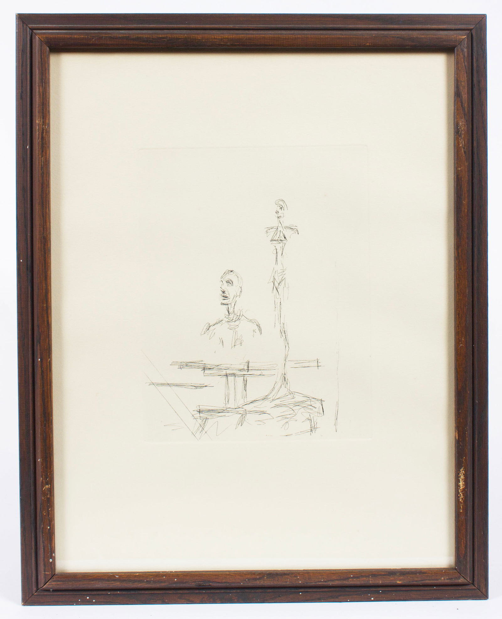 "The Search", Etching by Alberto Giacommetti. (1 of 6)