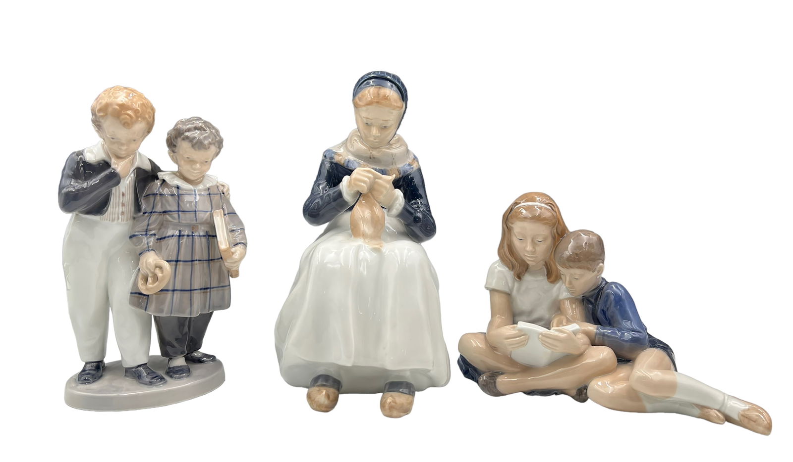 Lot of 3 Royal Copenhagen Figurines- Children, etc (1 of 11)