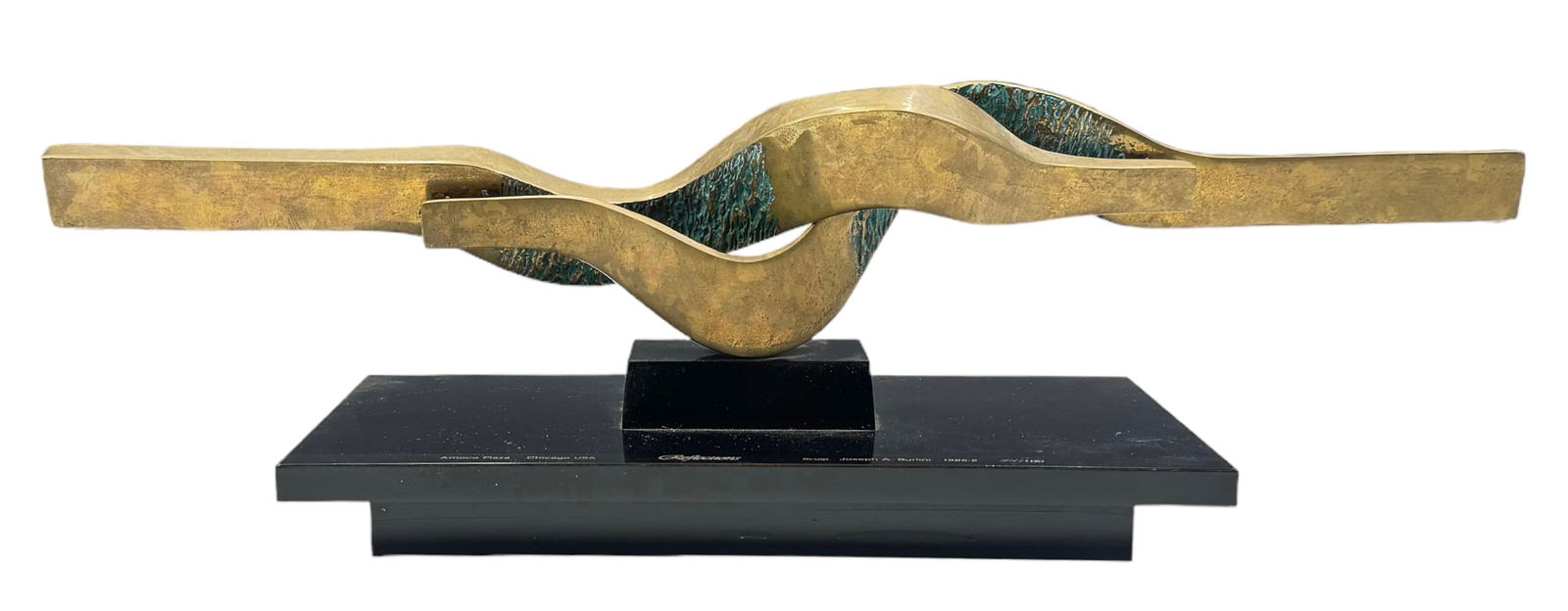 Joseph Burlini "Reflections" Sculpture. (1 of 3)