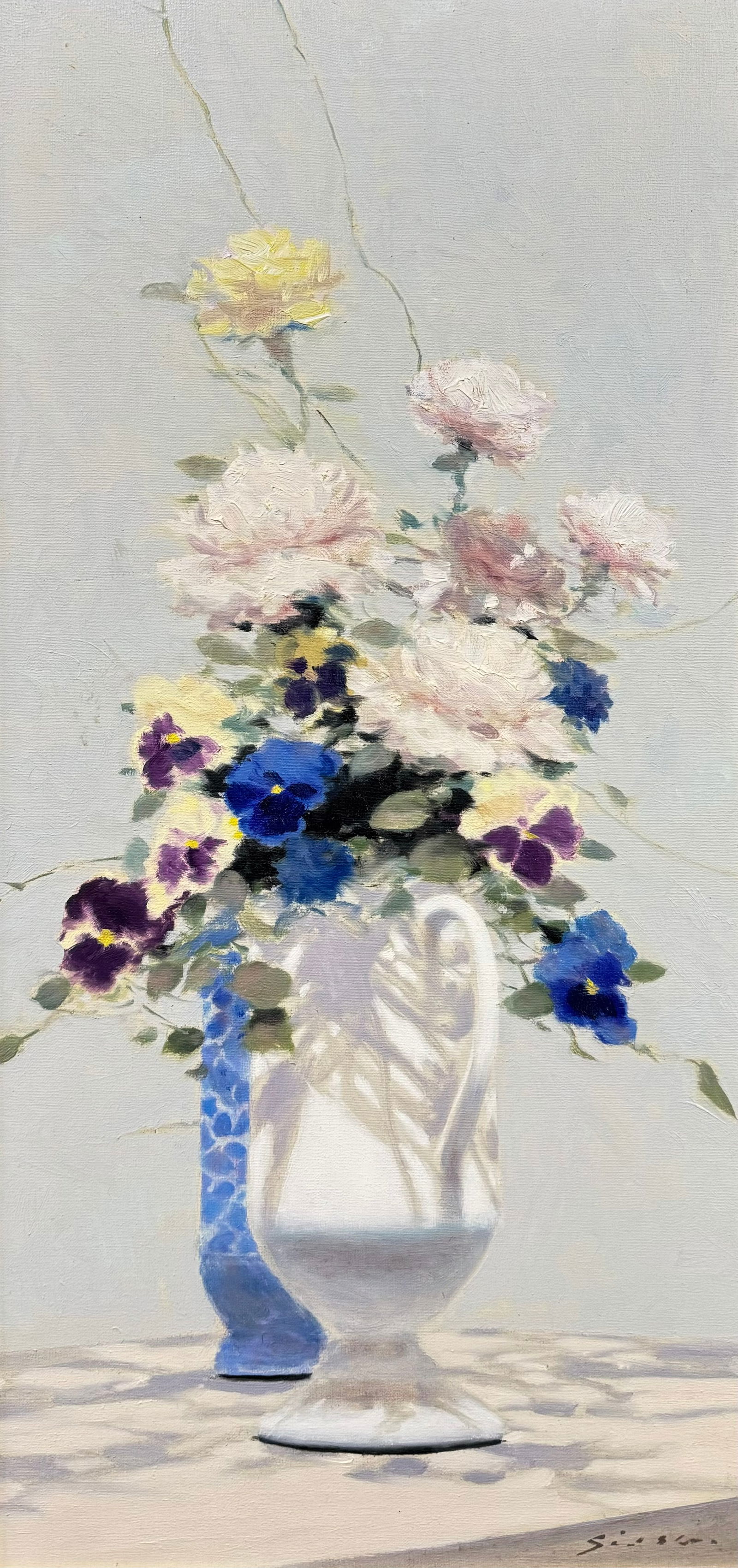 Impressionist Still Life Painting, Andre Gisson. (1 of 5)