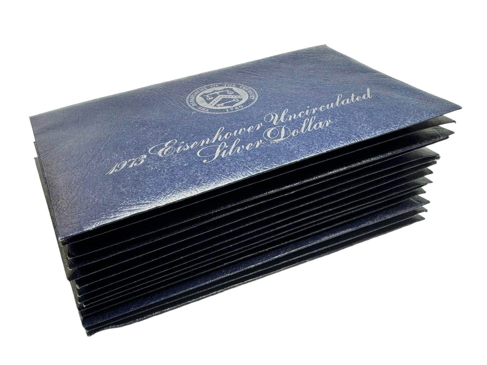 Lot: 14 Uncirculated Eisenhower 40% Silver Dollars (1 of 3)