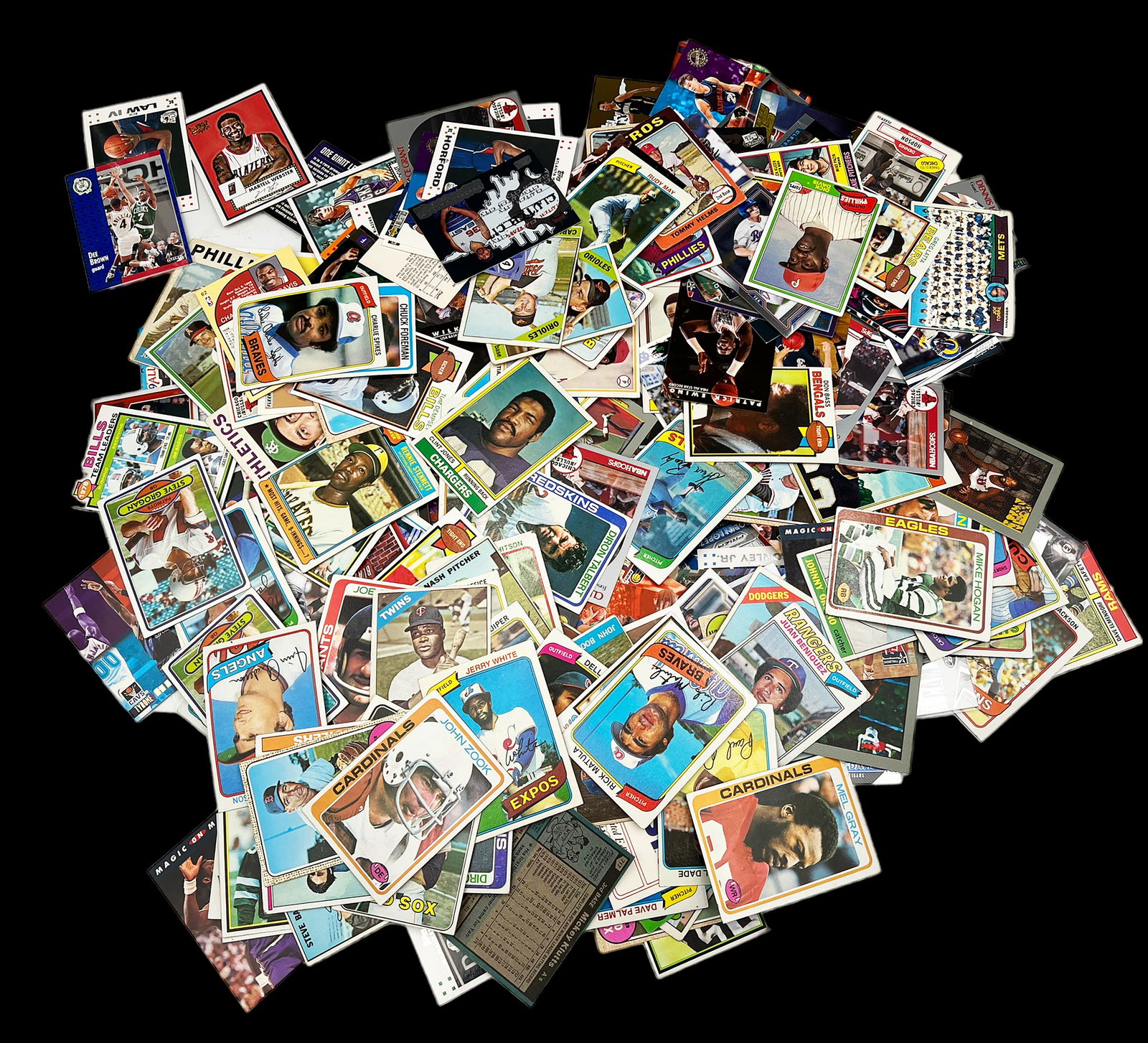 Lot Of Assorted Collectible Sports Cards. Auction