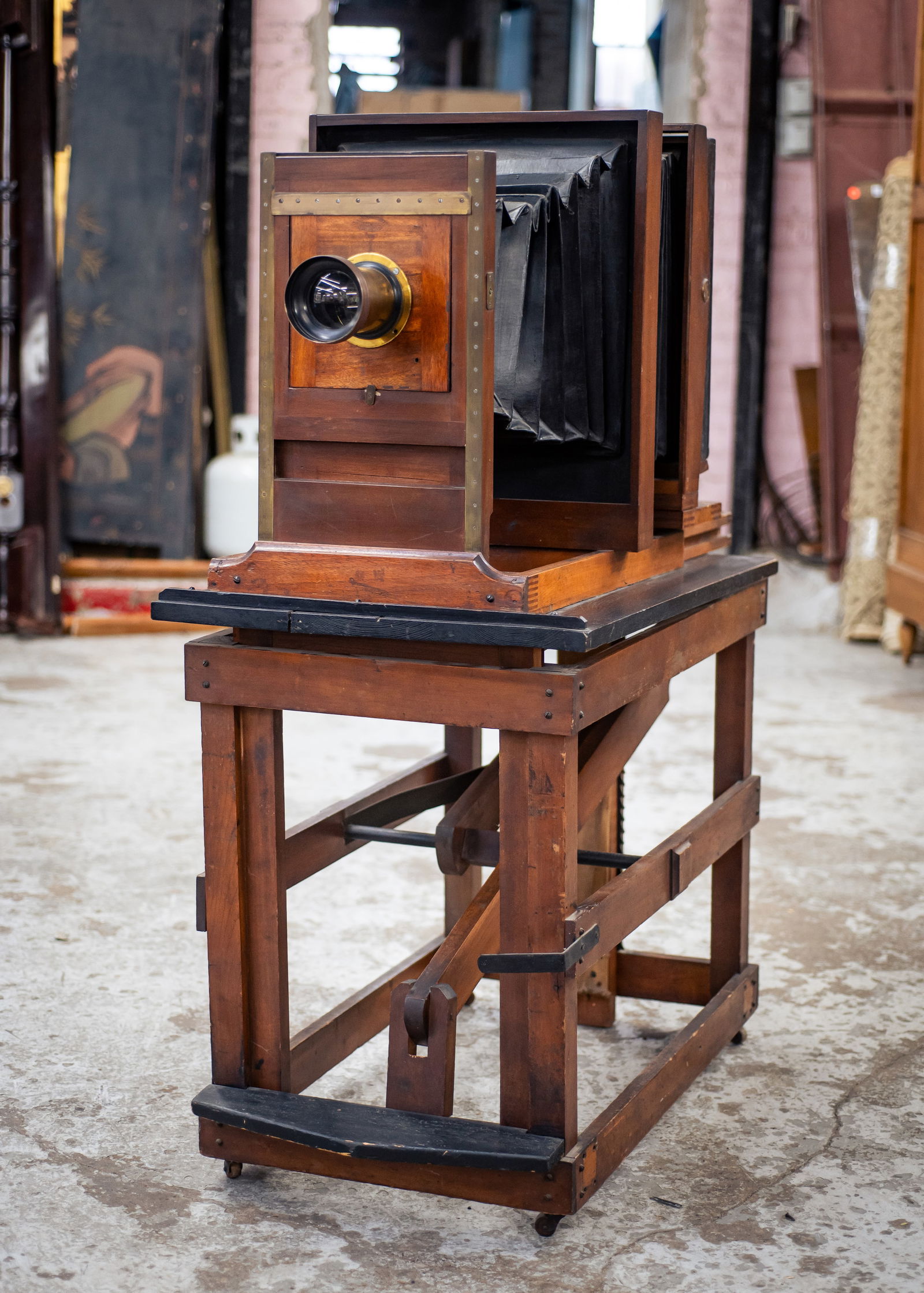 J.A. Anderson Studio Camera with Bohmke Lens. (1 of 11)