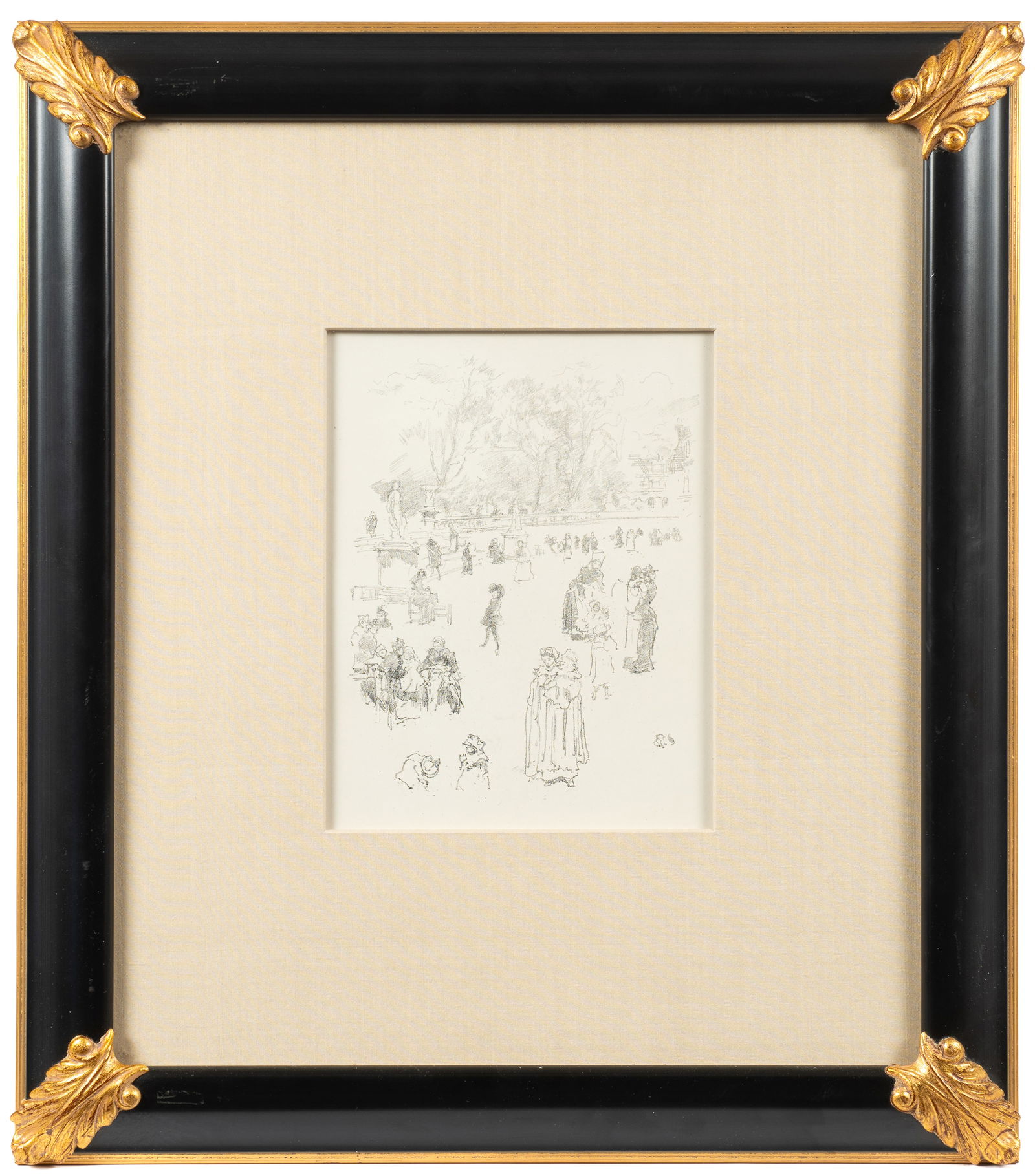 Nursemaids, James McNeill Whistler Lithograph. (1 of 6)