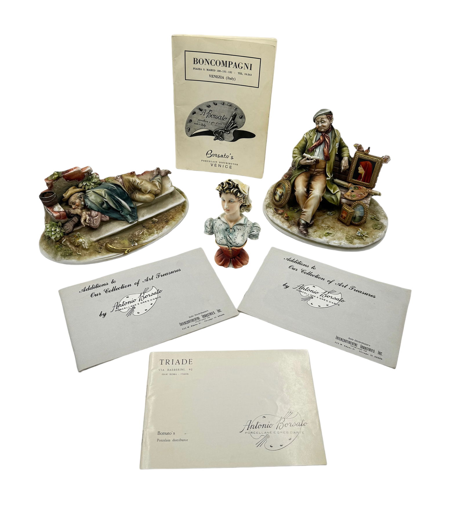 Lot of 3 Borsato Figurines. (1 of 4)