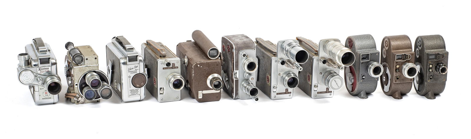 Lot of Eleven Vintage Movie Cameras. (1 of 6)