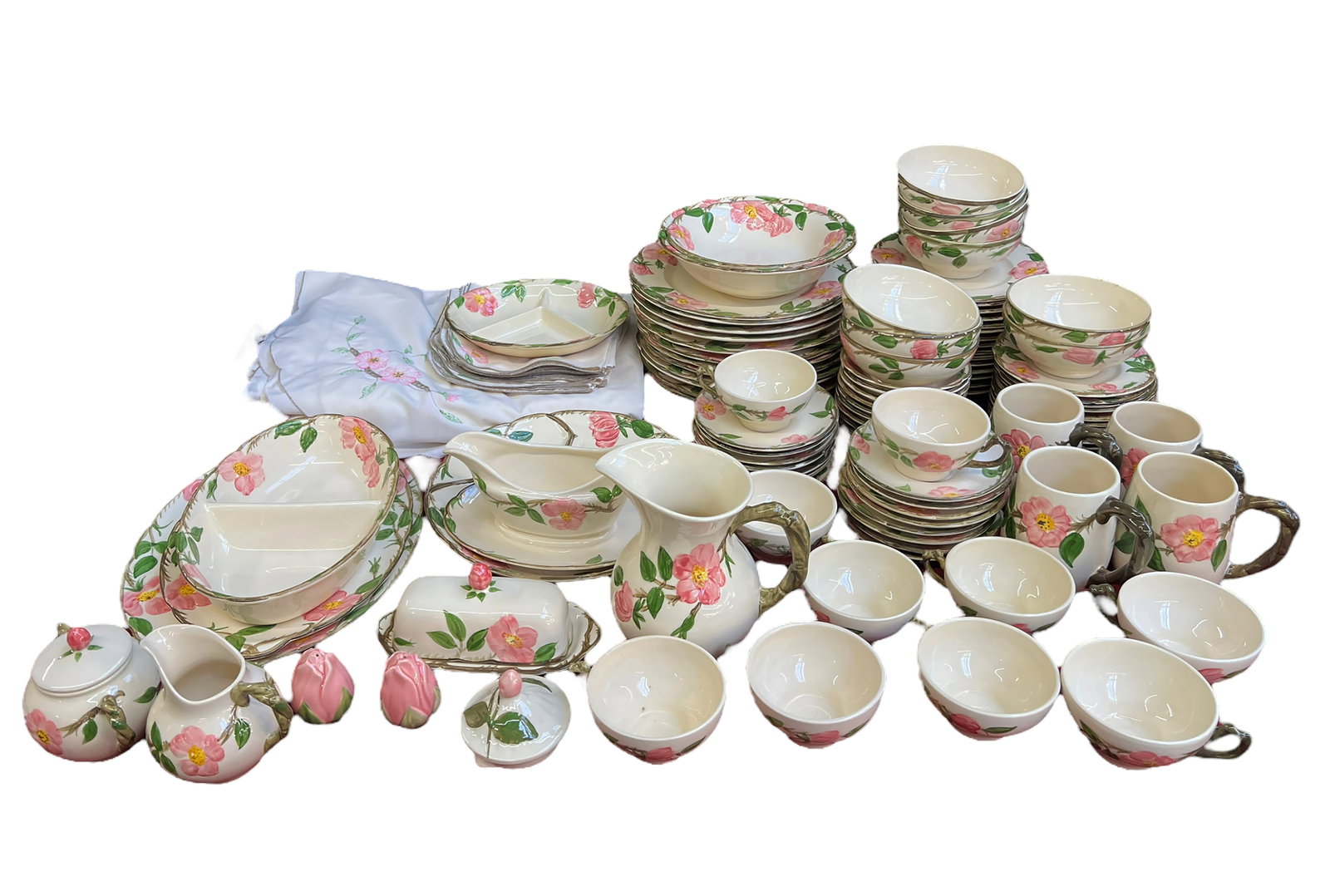 Set of Desert Rose Franciscan China - 102 Pcs. (1 of 7)