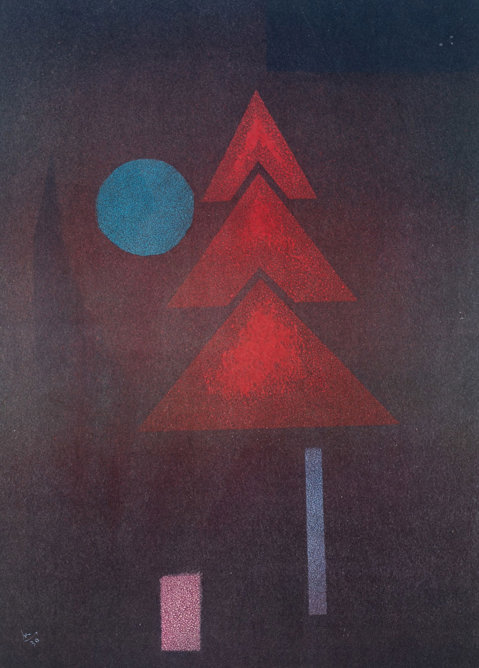 Abstract Poster, Wassily Kandinsky. (1 of 5)
