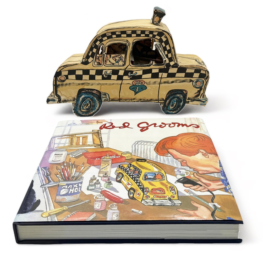 Red Grooms "Ruckus Taxi" Model & Book. (1 of 10)