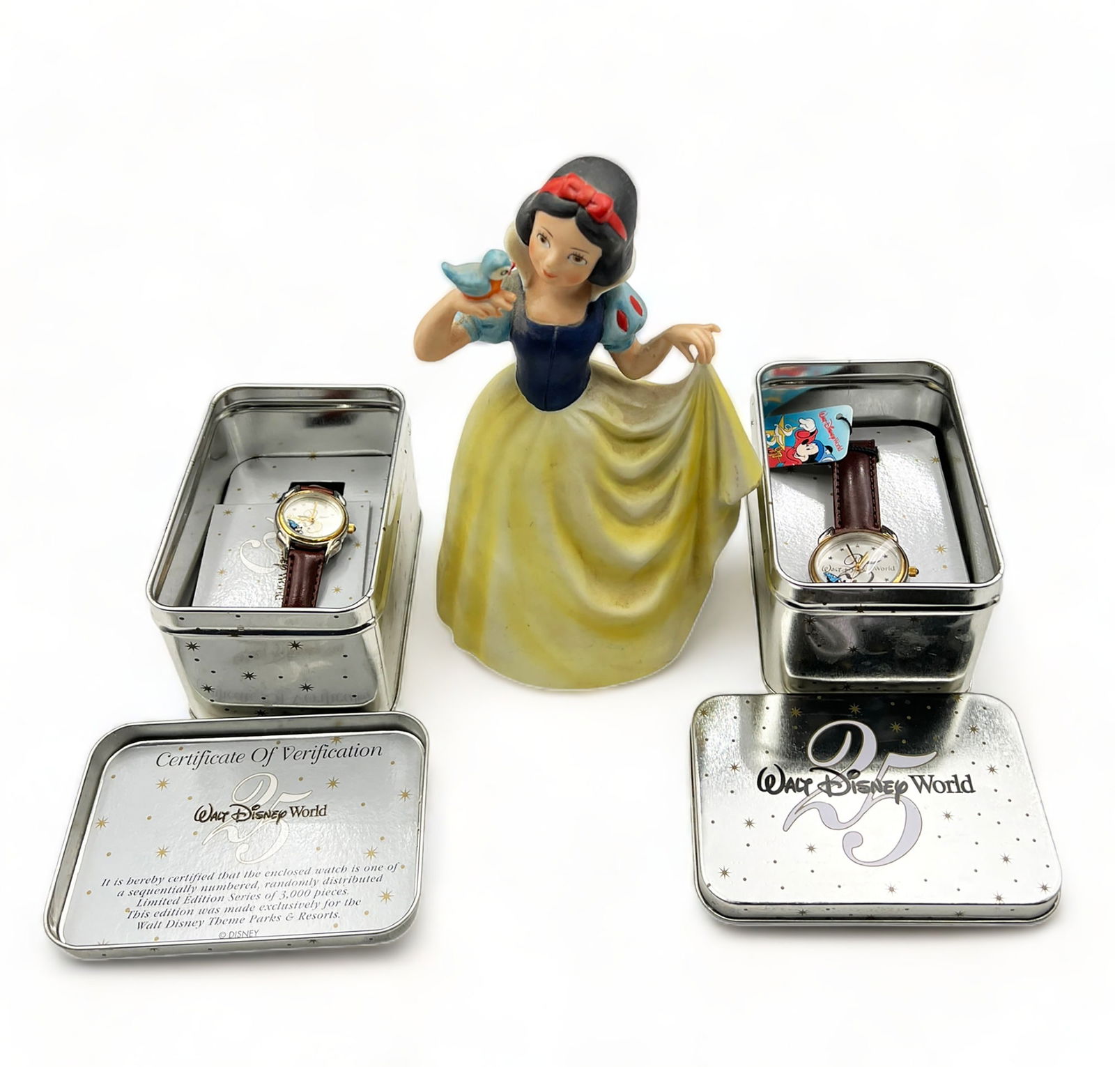 Lot of 3 Vintage Disney Items- Watches & Music Box (1 of 4)