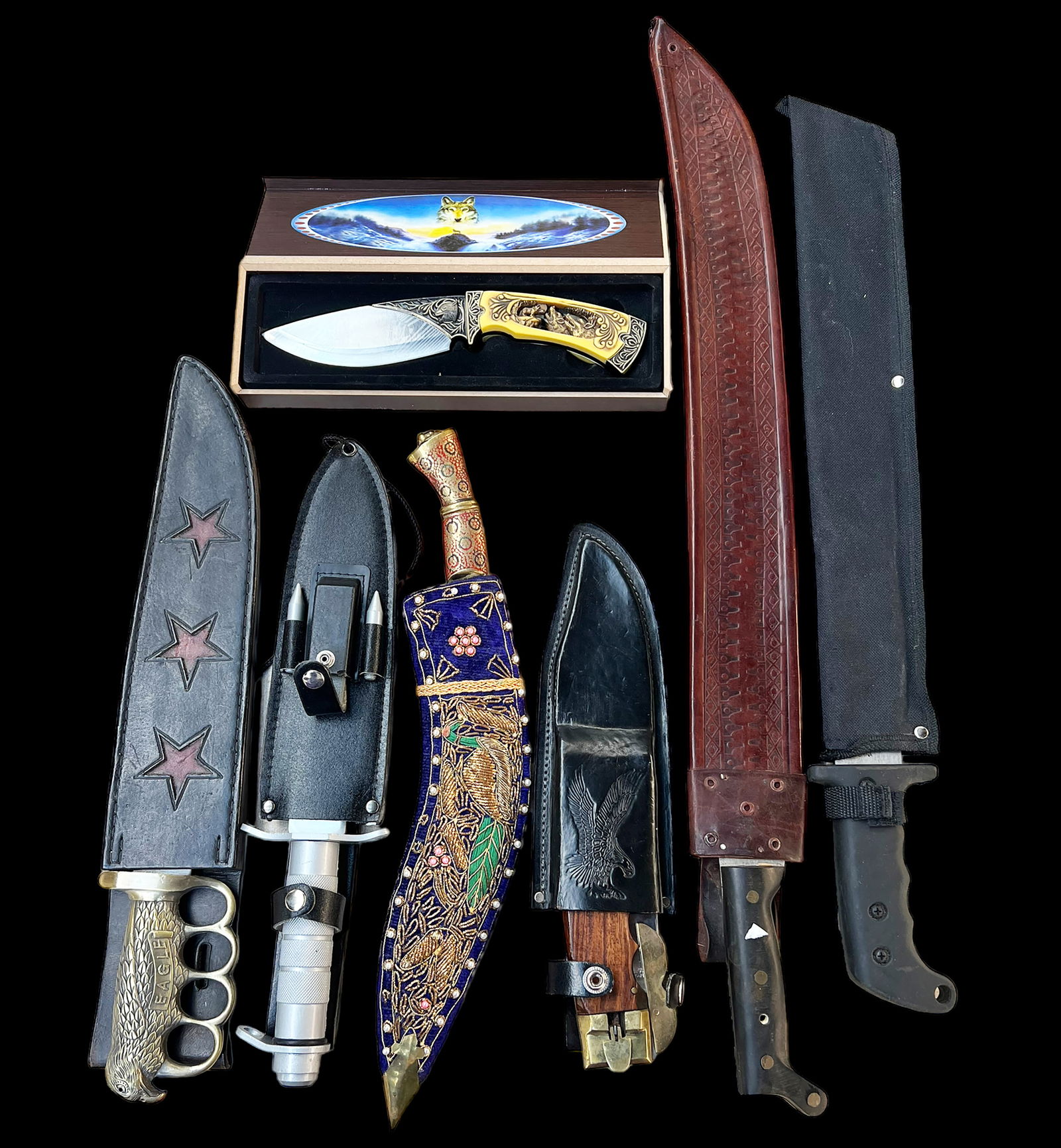 7 Pc. Lot of Assorted Knives. (1 of 2)