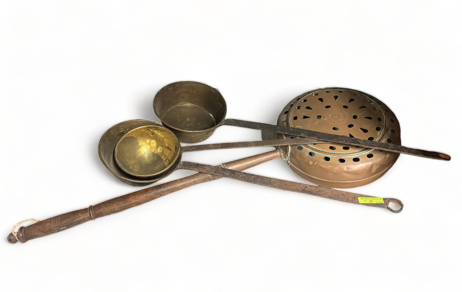 Lot of 4 Primitive Copper / Metal Items. (1 of 1)