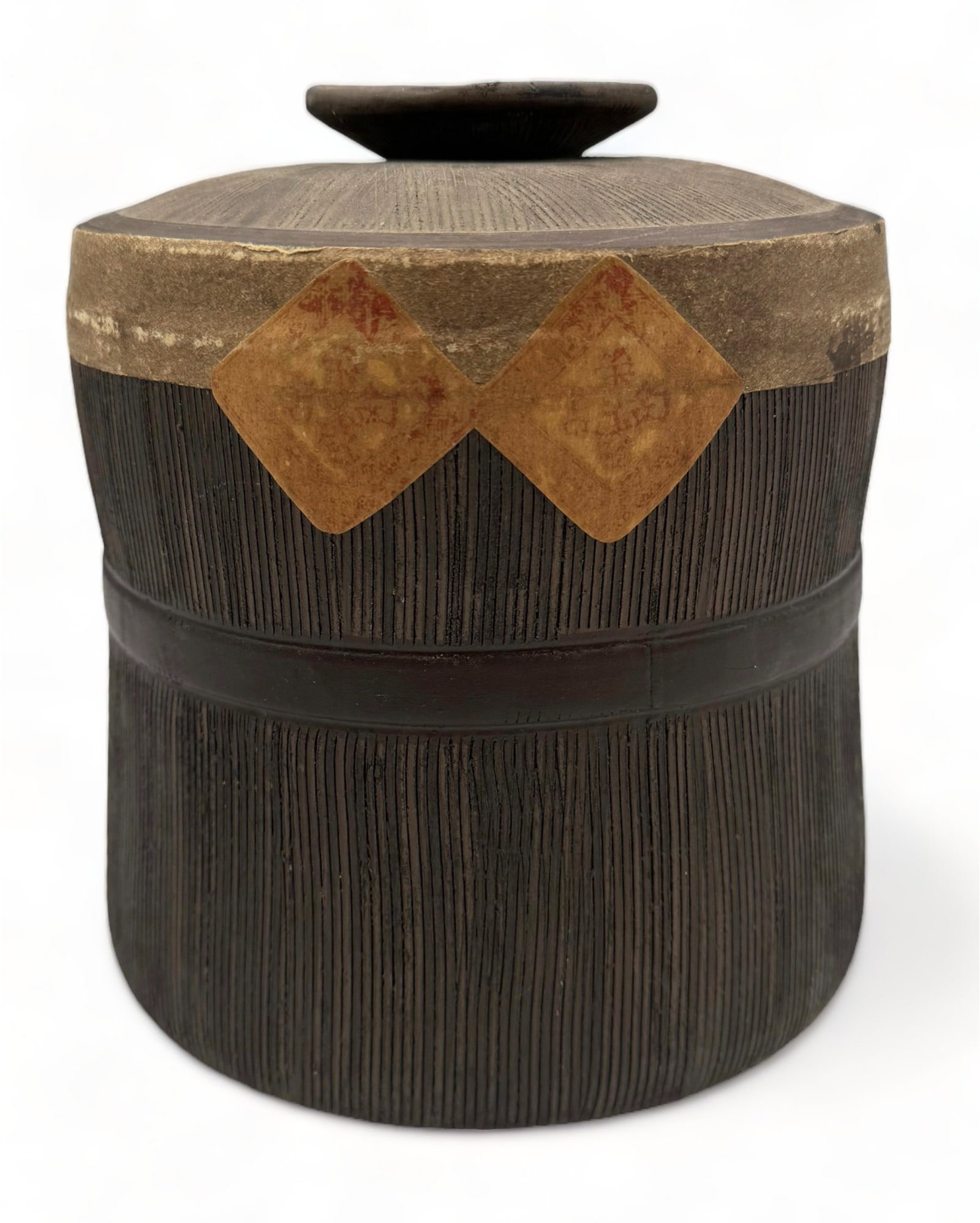 Chinese Clay Tea Container. (1 of 4)