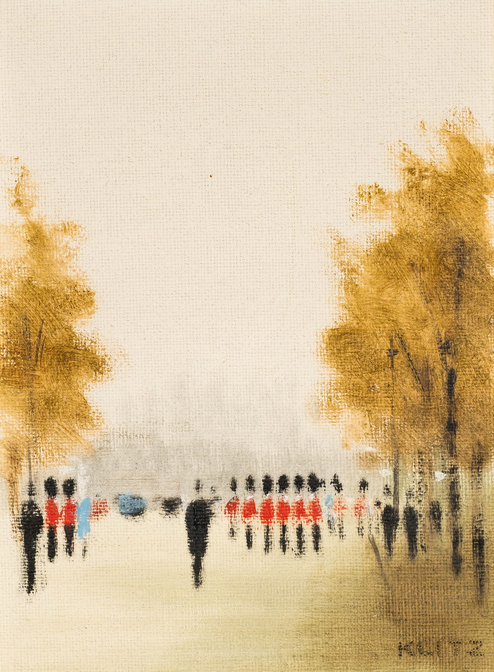 Guards in the Mall, Anthony Robert Klitz. (1 of 6)