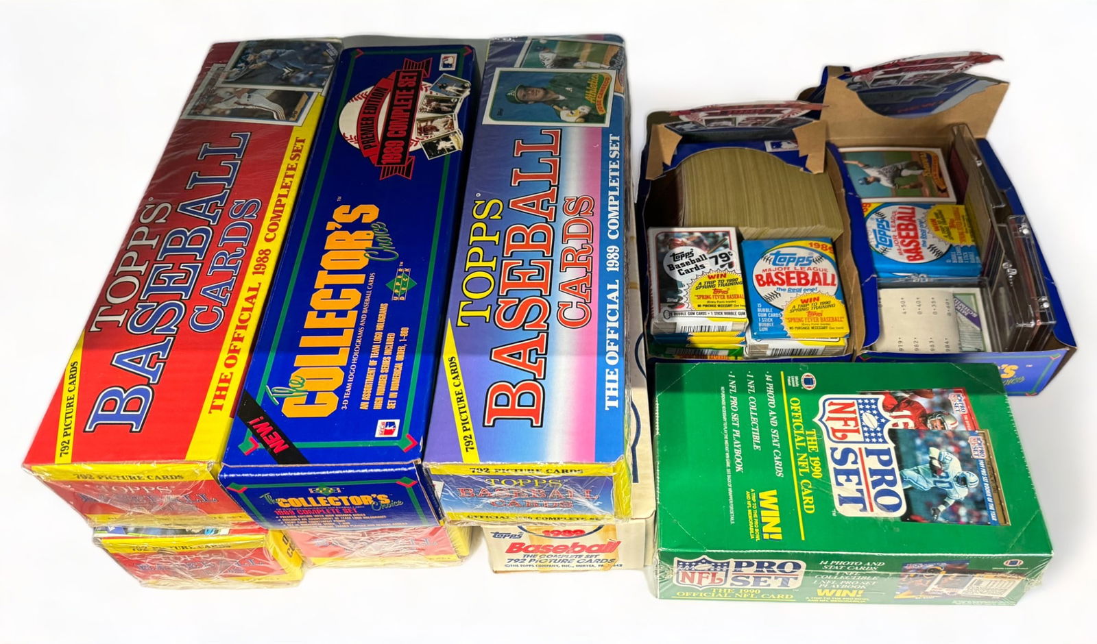 Lot: Ken Griffey Rookie Card,1980s Baseball Cards. (1 of 1)