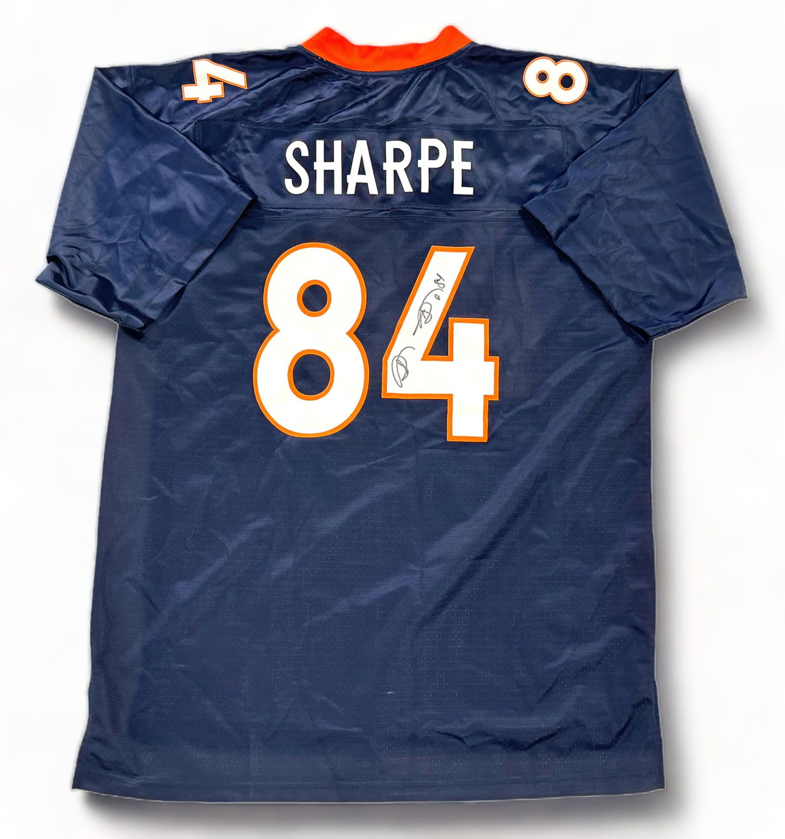 Autographed Shannon Sharpe Football Jersey. (1 of 3)