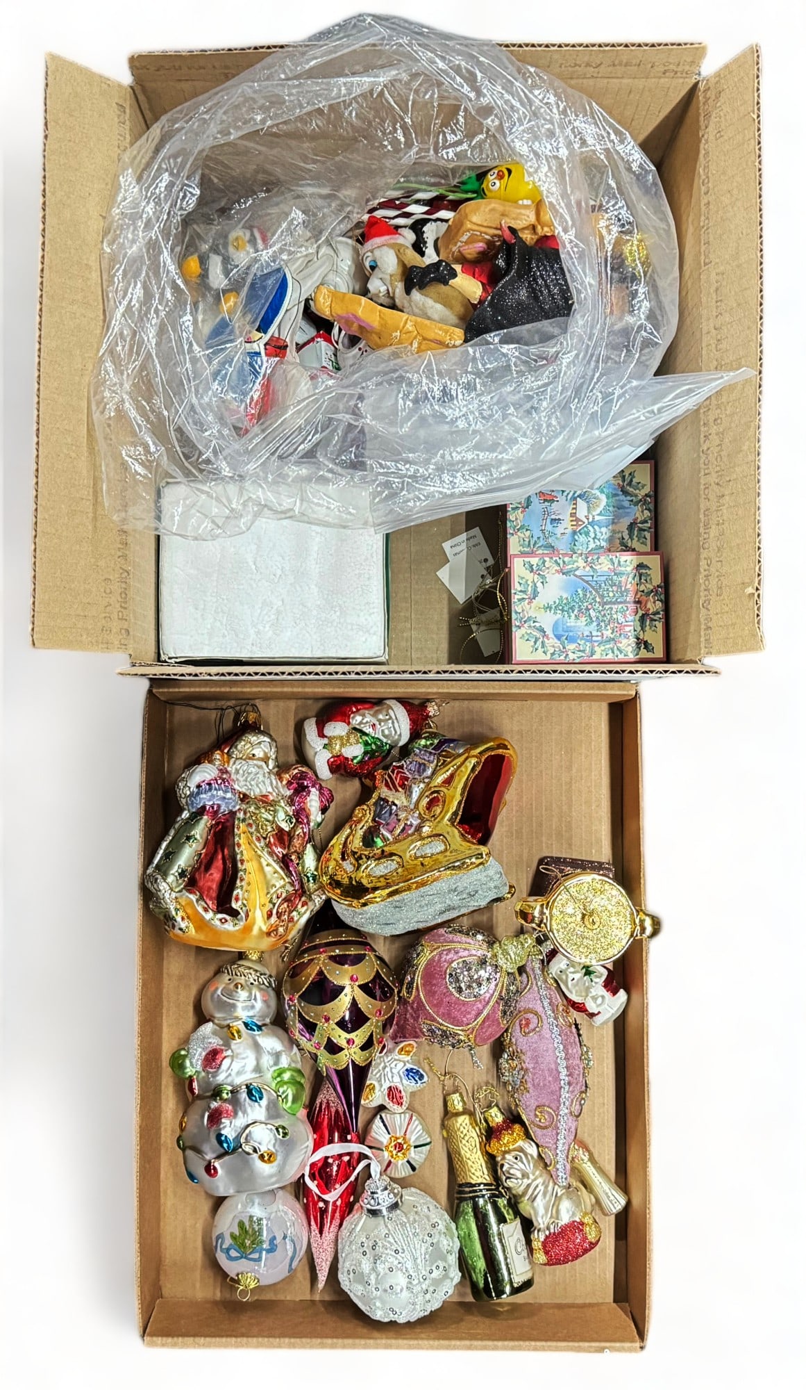 Lot: Assorted Christmas Ornaments - Dept 56, etc. (1 of 3)
