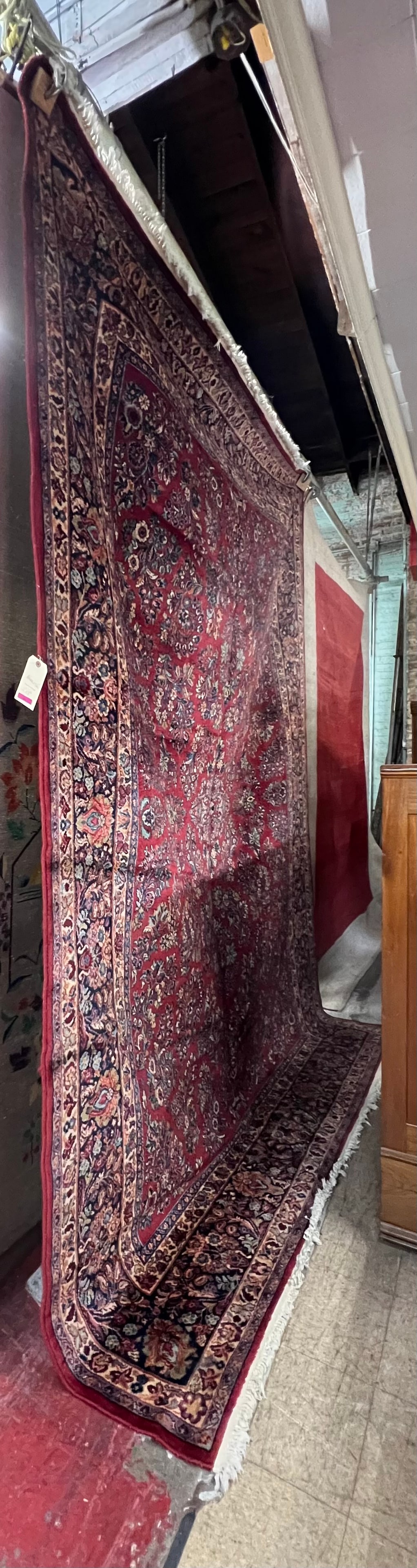 8' 6" x 12' 2" Sarouk Pattern Karastan Rug. (1 of 4)