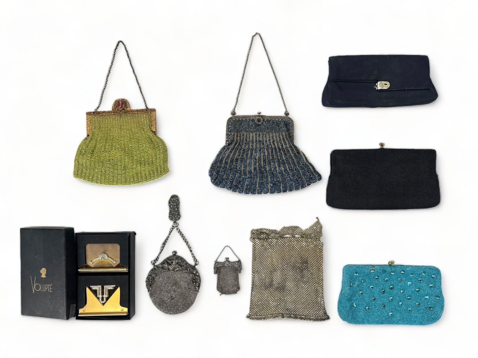 Lot of Vintage Purses and Makeup Compacts. (1 of 3)