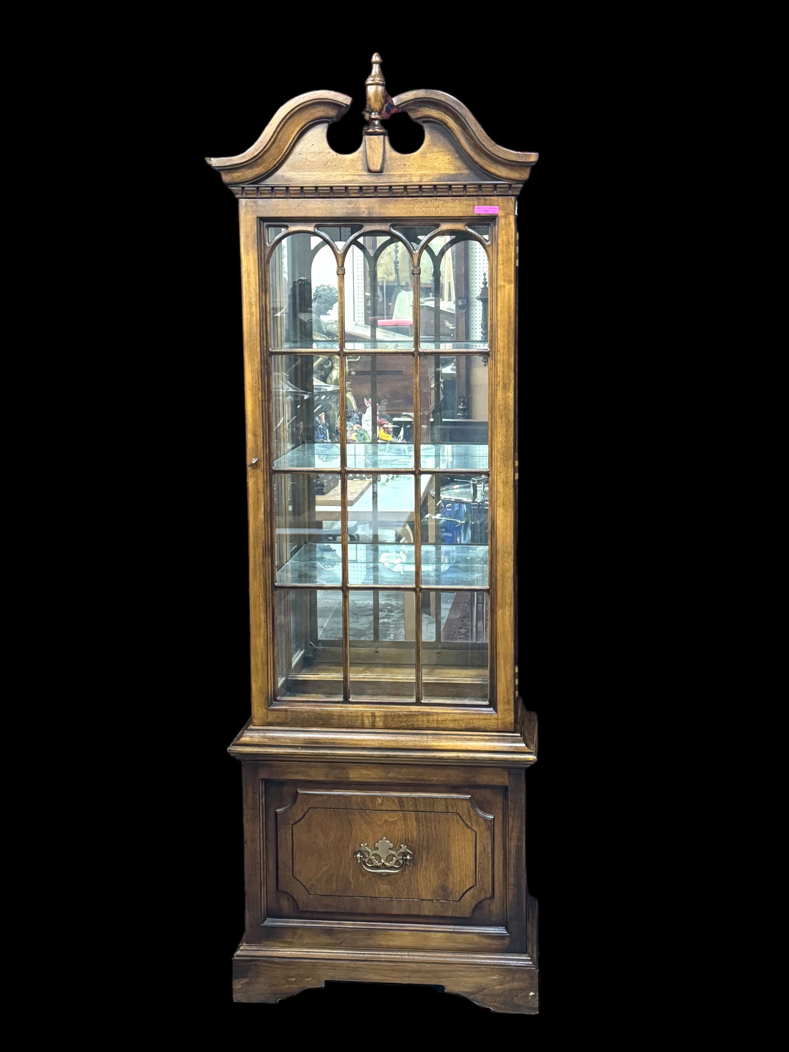 Traditional Style Contemporary Curio Cabinet. (1 of 1)