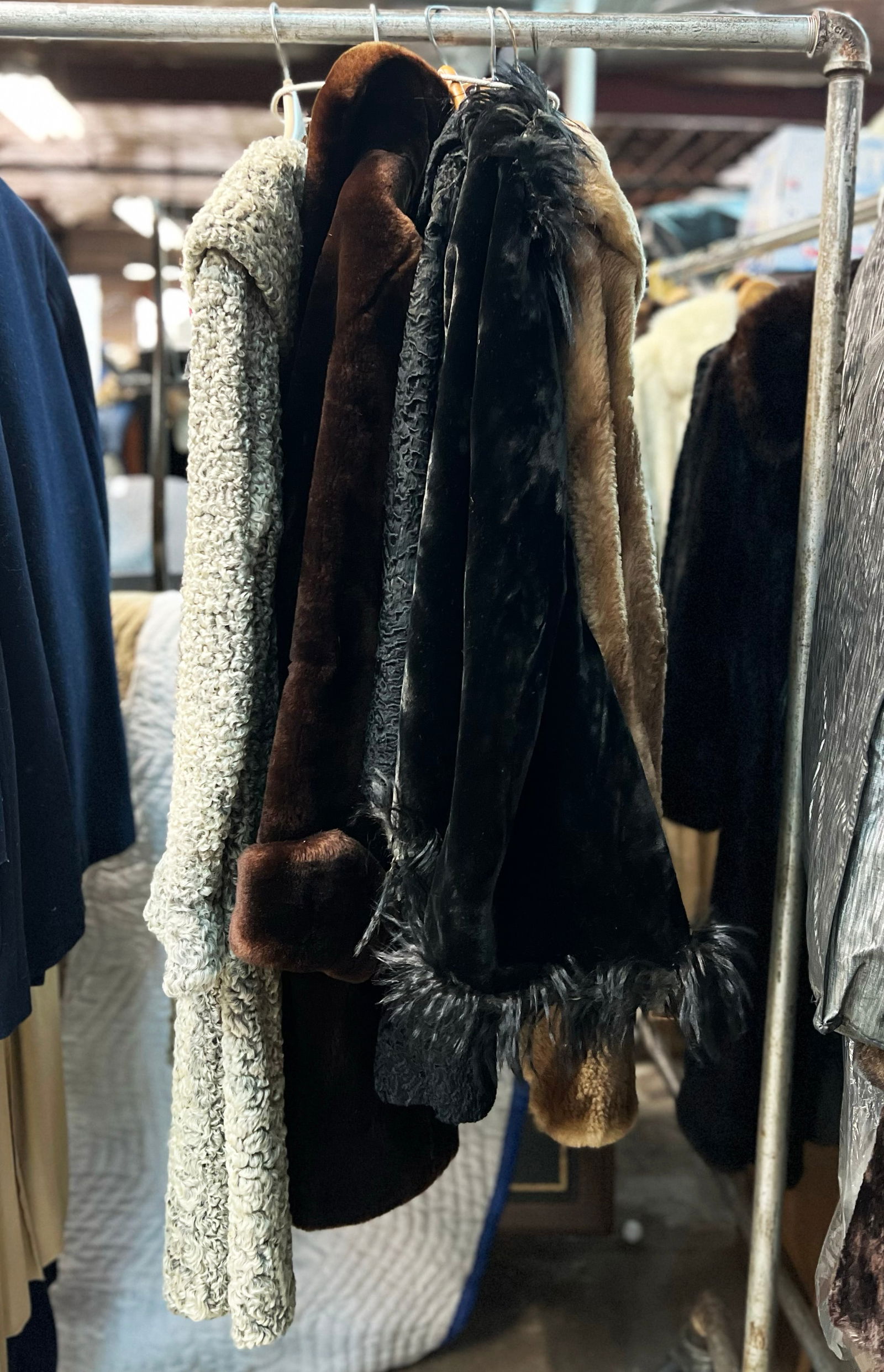Lot of Five Fur Jackets & Capelet. (1 of 8)