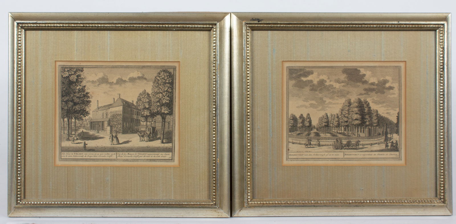 Pair of Antique Engravings by Hendrik de Leth. (1 of 10)