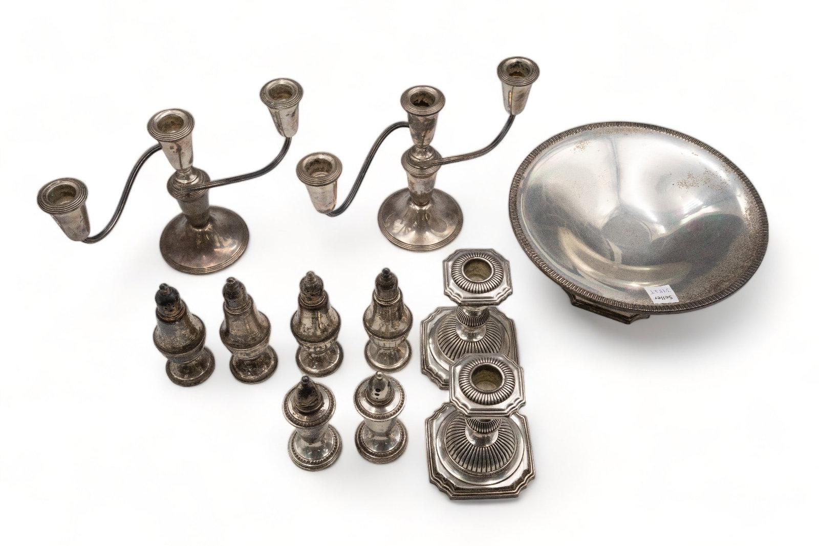 Lot of Sterling Silver Tableware. (1 of 6)