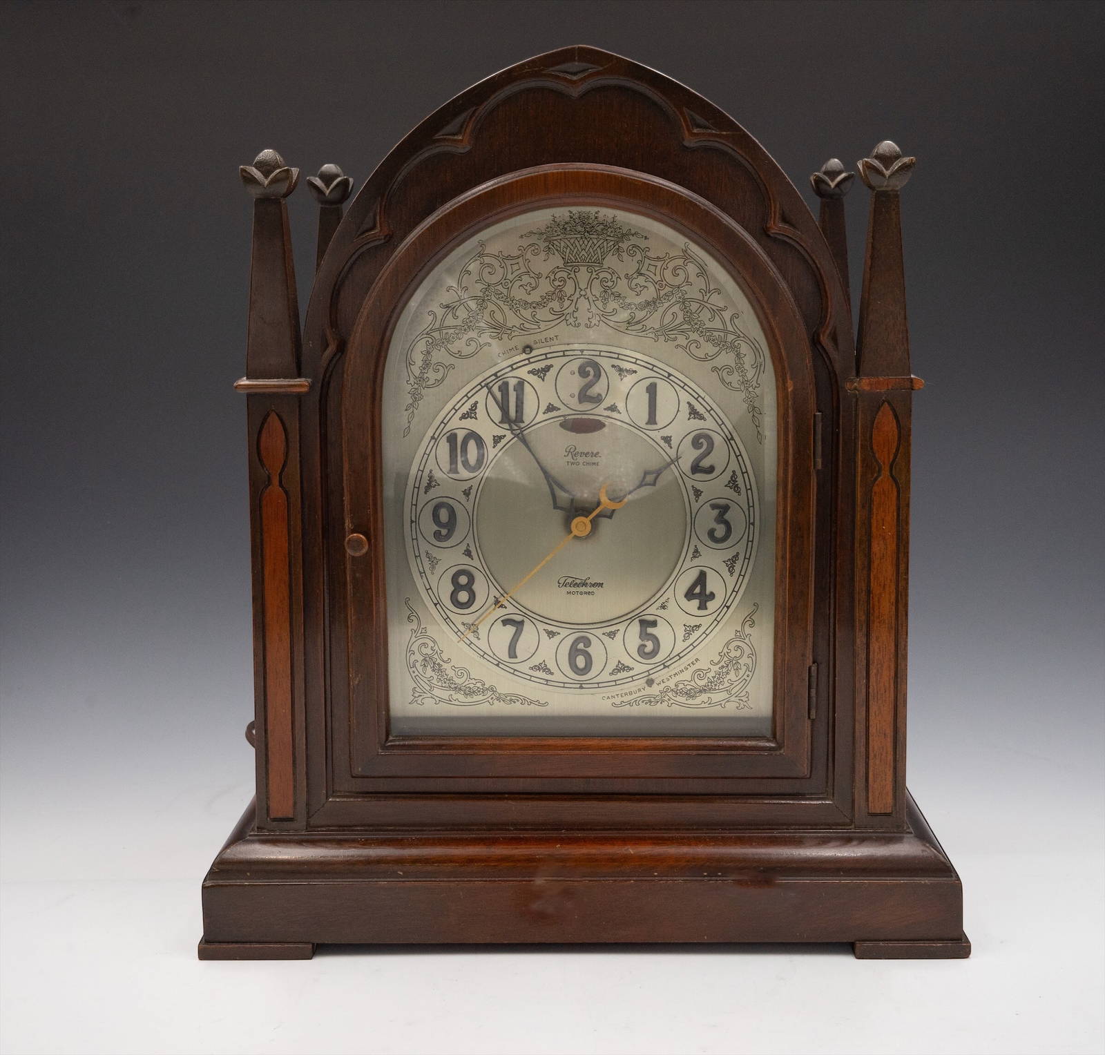 Revere Two Chime Telechron Plugin Clock. Auction