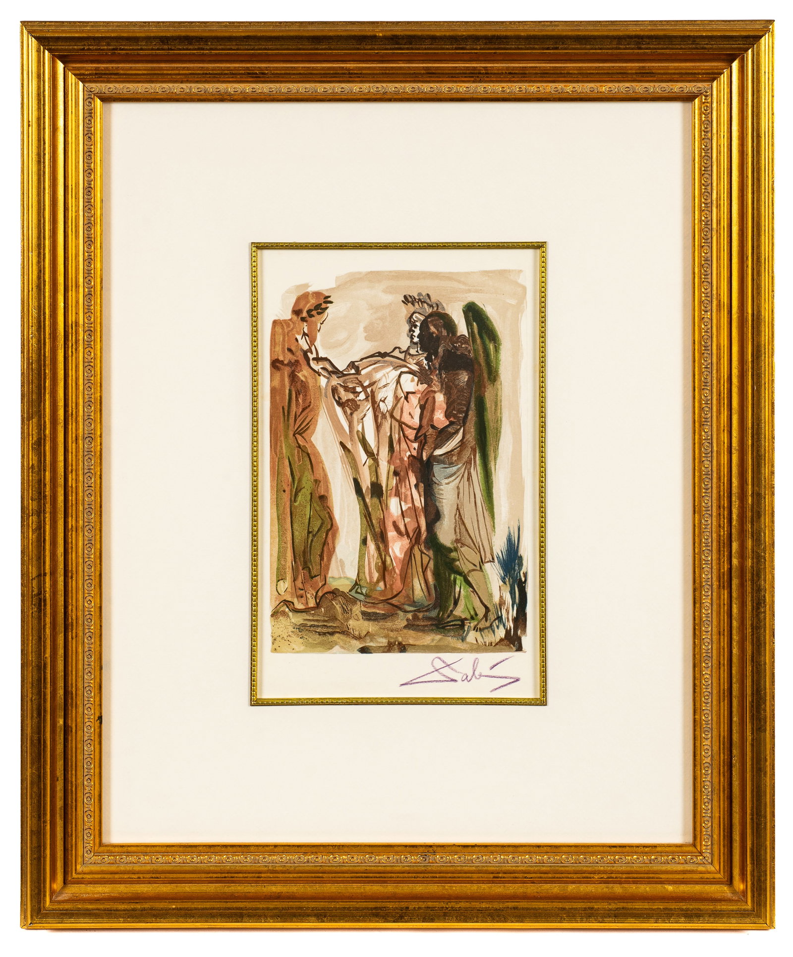 Purgatory 11 / The Proud Ones, Salvador Dali Print (1 of 5)