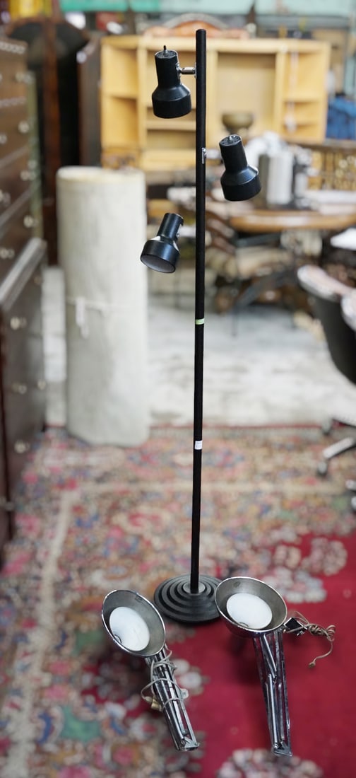 Modern Floor Lamp and 2 Adjustable Lamps. (1 of 1)