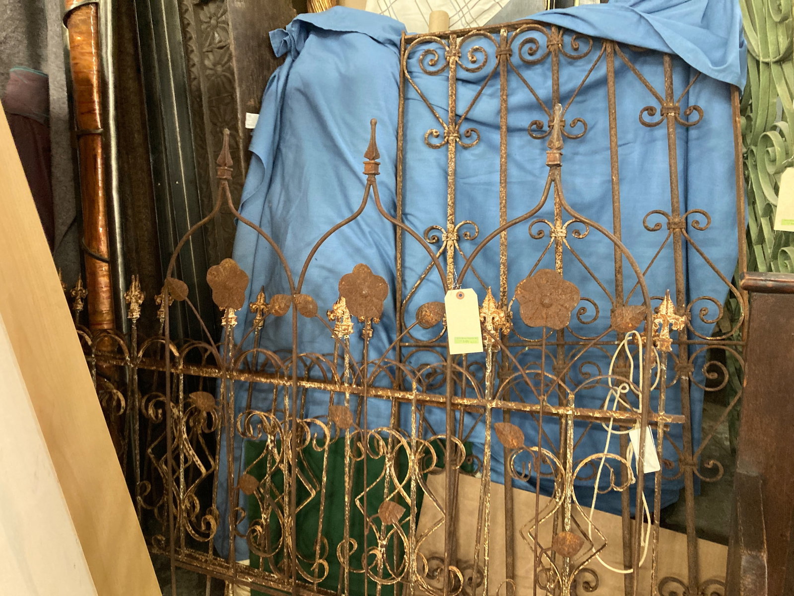 Lot of Wrought Iron Fencing (1 of 1)