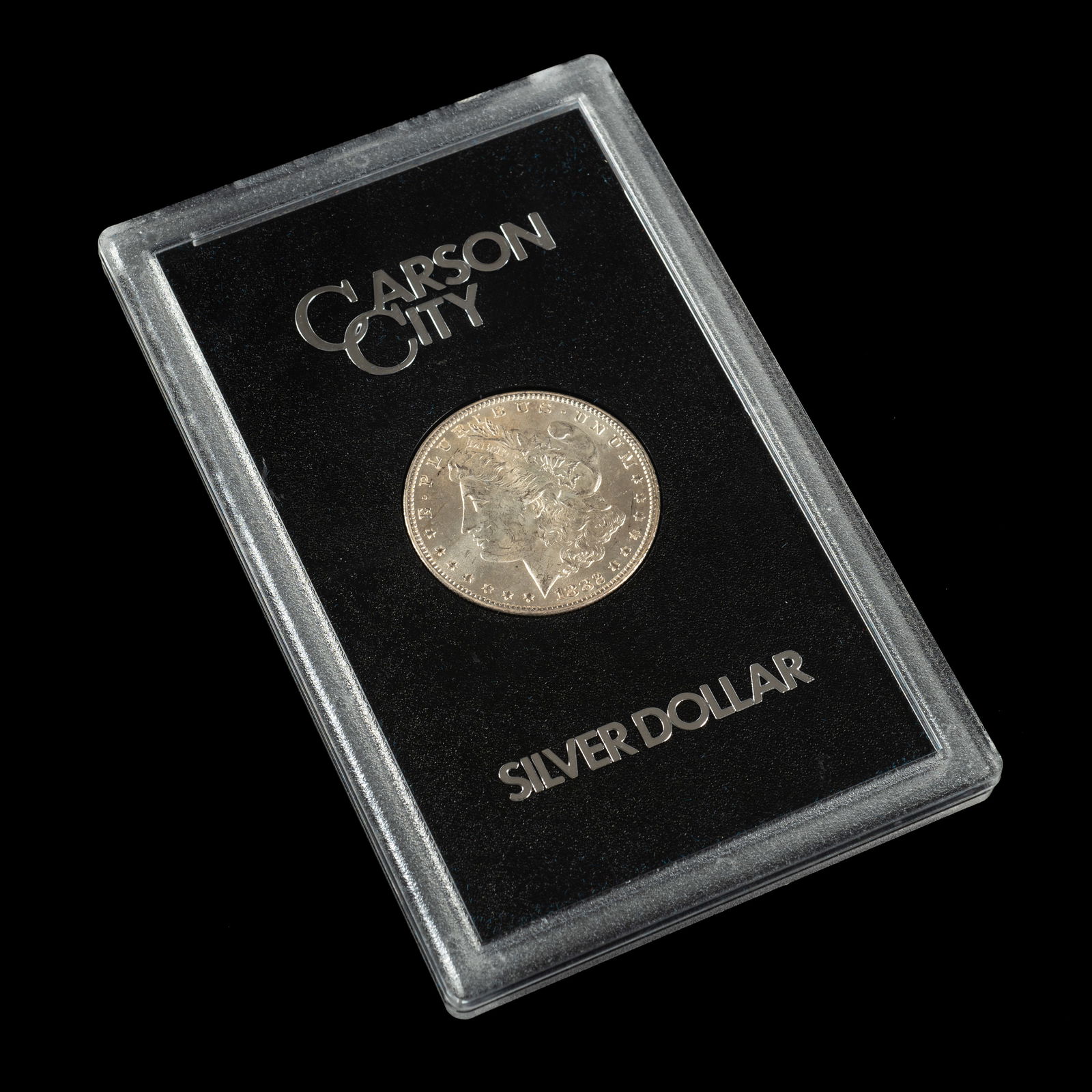 1882-CC High-Grade Morgan Silver Dollar, GSA Hoard (1 of 3)