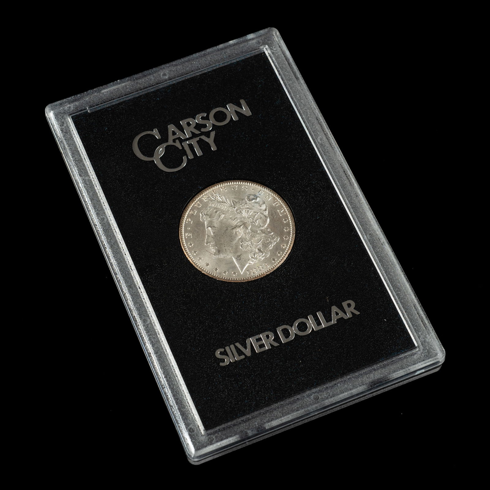 1883-CC High-Grade Morgan Silver Dollar, GSA Hoard (1 of 3)