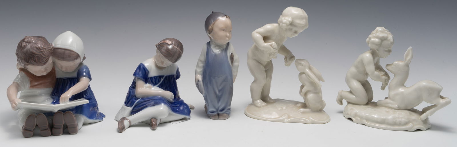 Lot of 5 Child Figurines - Hutschenreuther, B & G. (1 of 5)