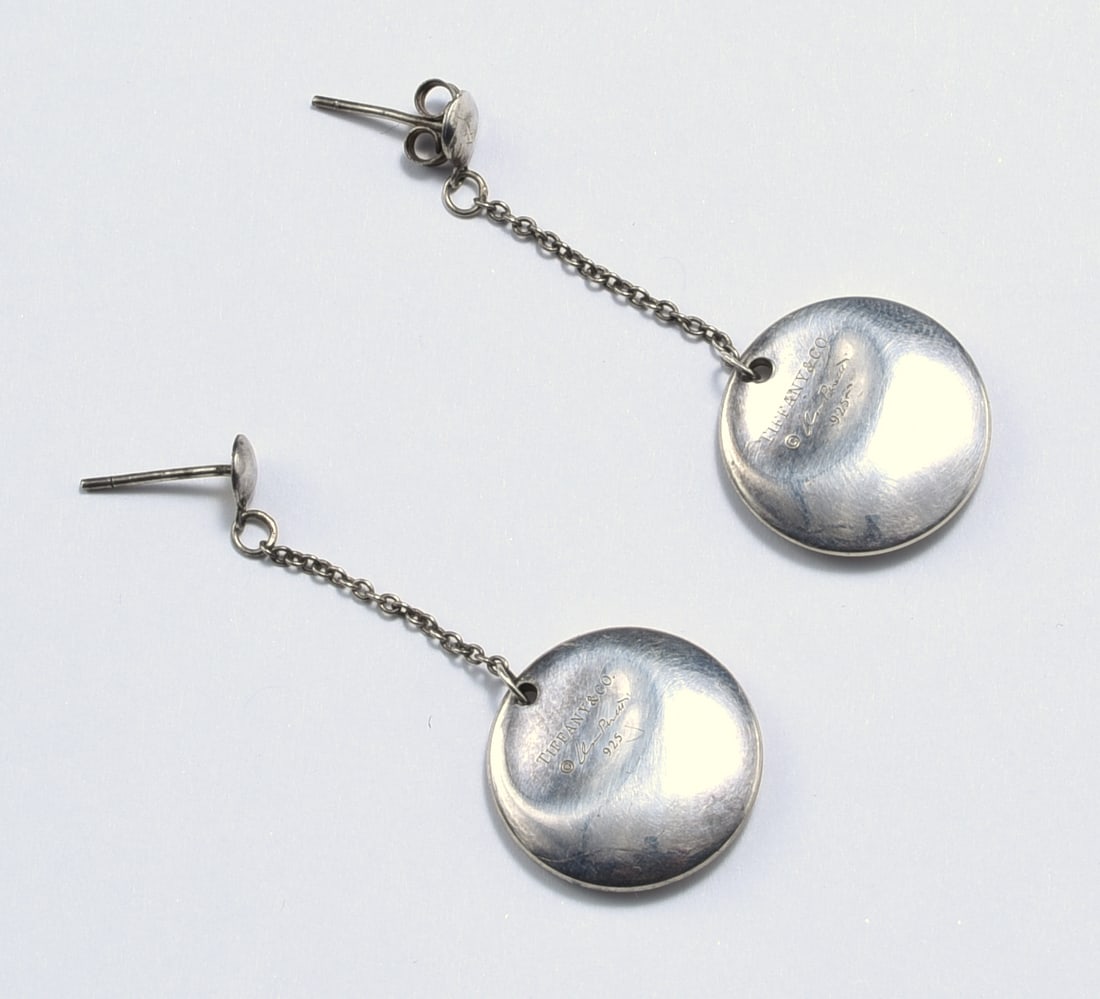 Pr of Tiffany & Co. Thumbprint Collection Earrings (1 of 2)