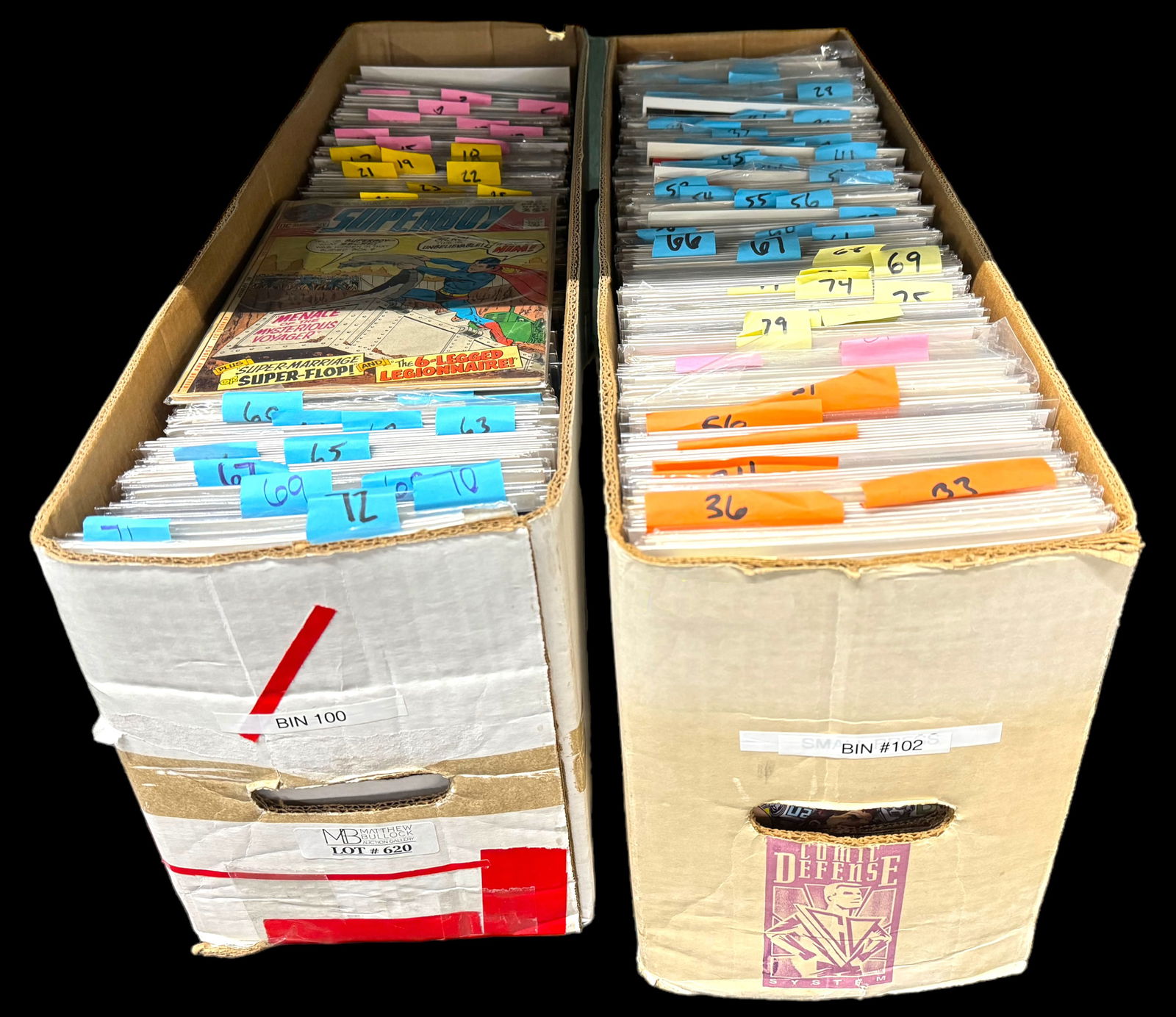 Two Large Comic Boxes Full of Mixed Comics. (1 of 2)