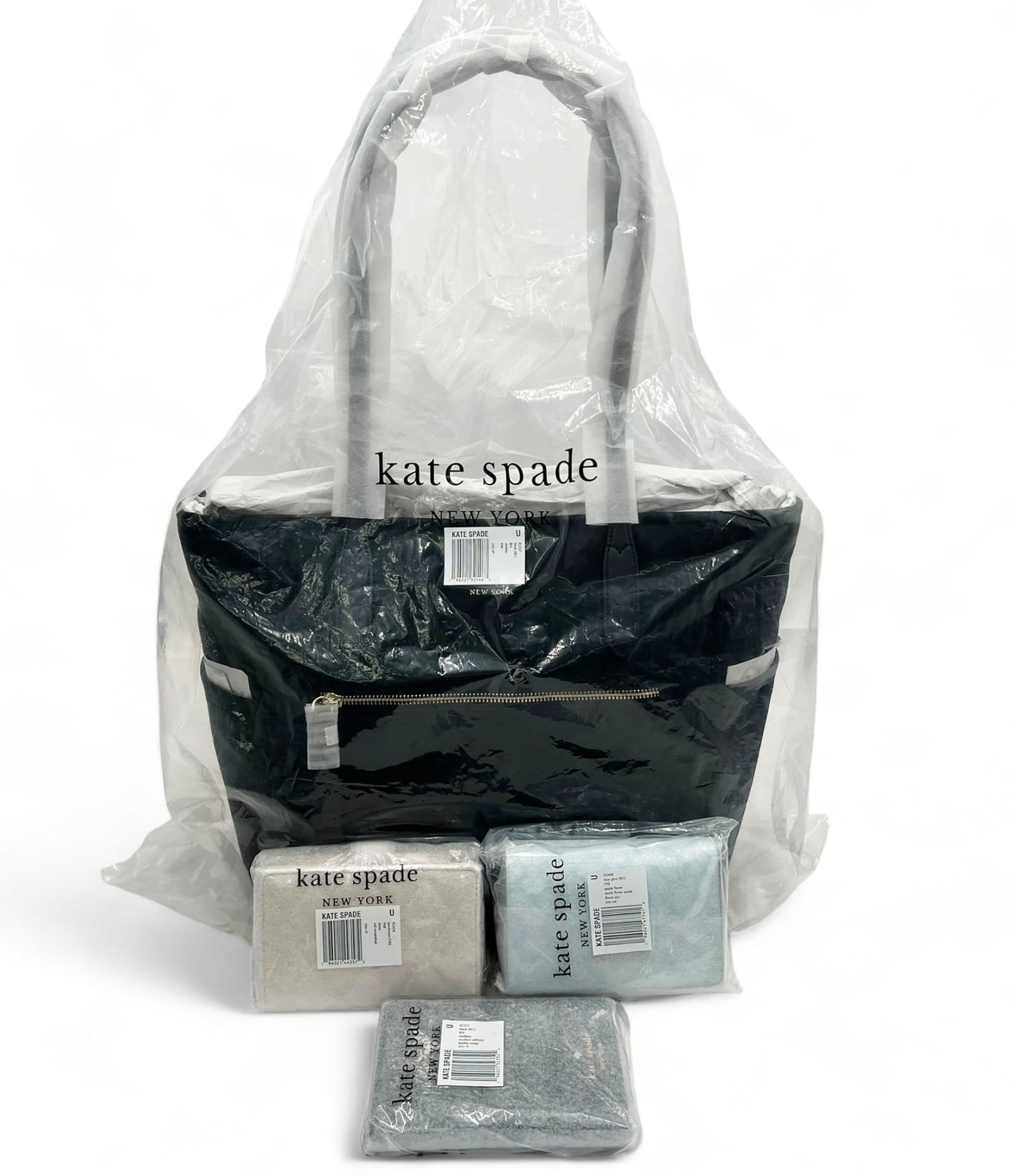 Lot of Kate Spade Wallets, Bag, & Passport Case. (1 of 5)