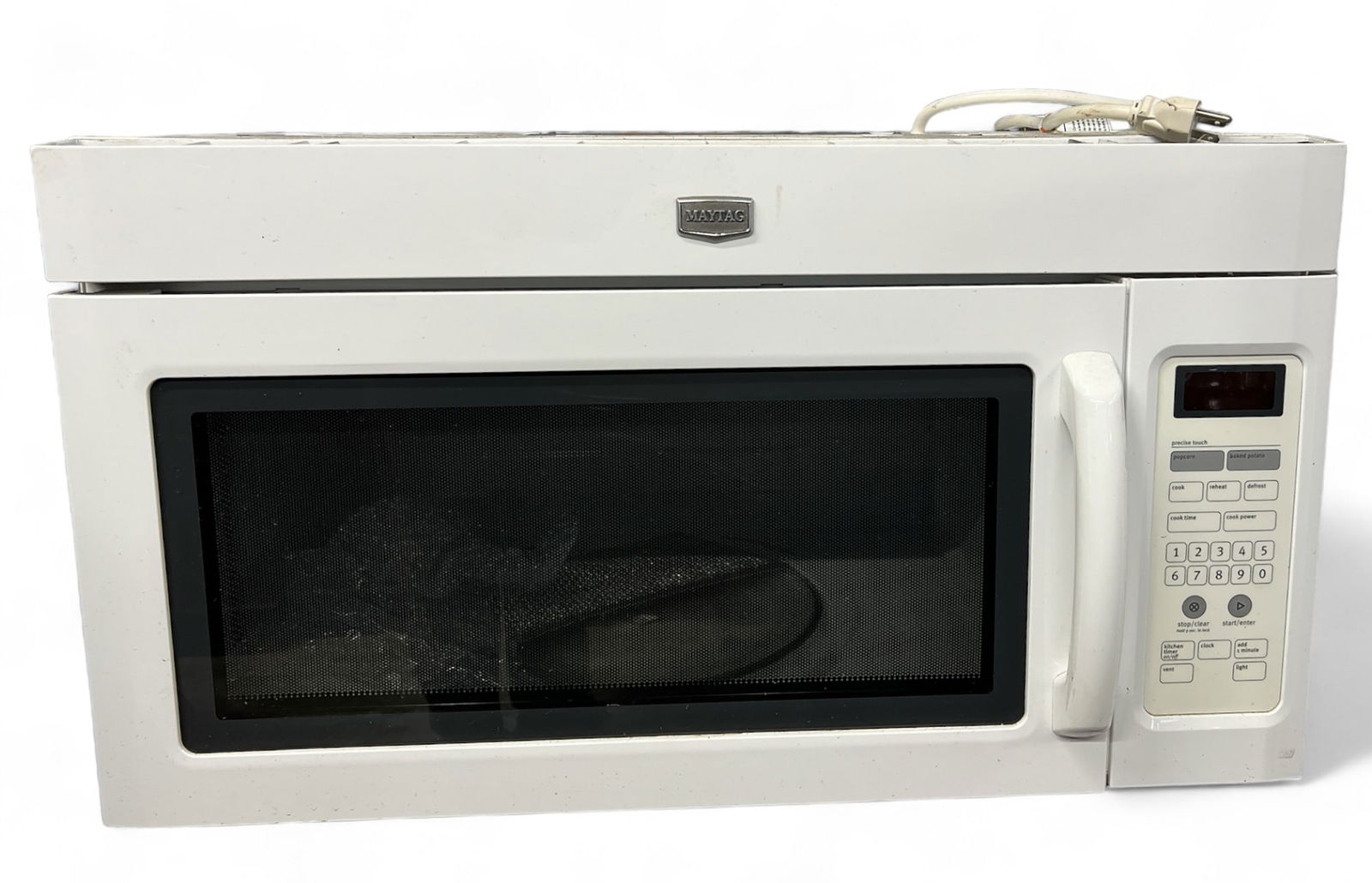 Maytag Microwave Oven, Model MMV1164WW-4. (1 of 2)