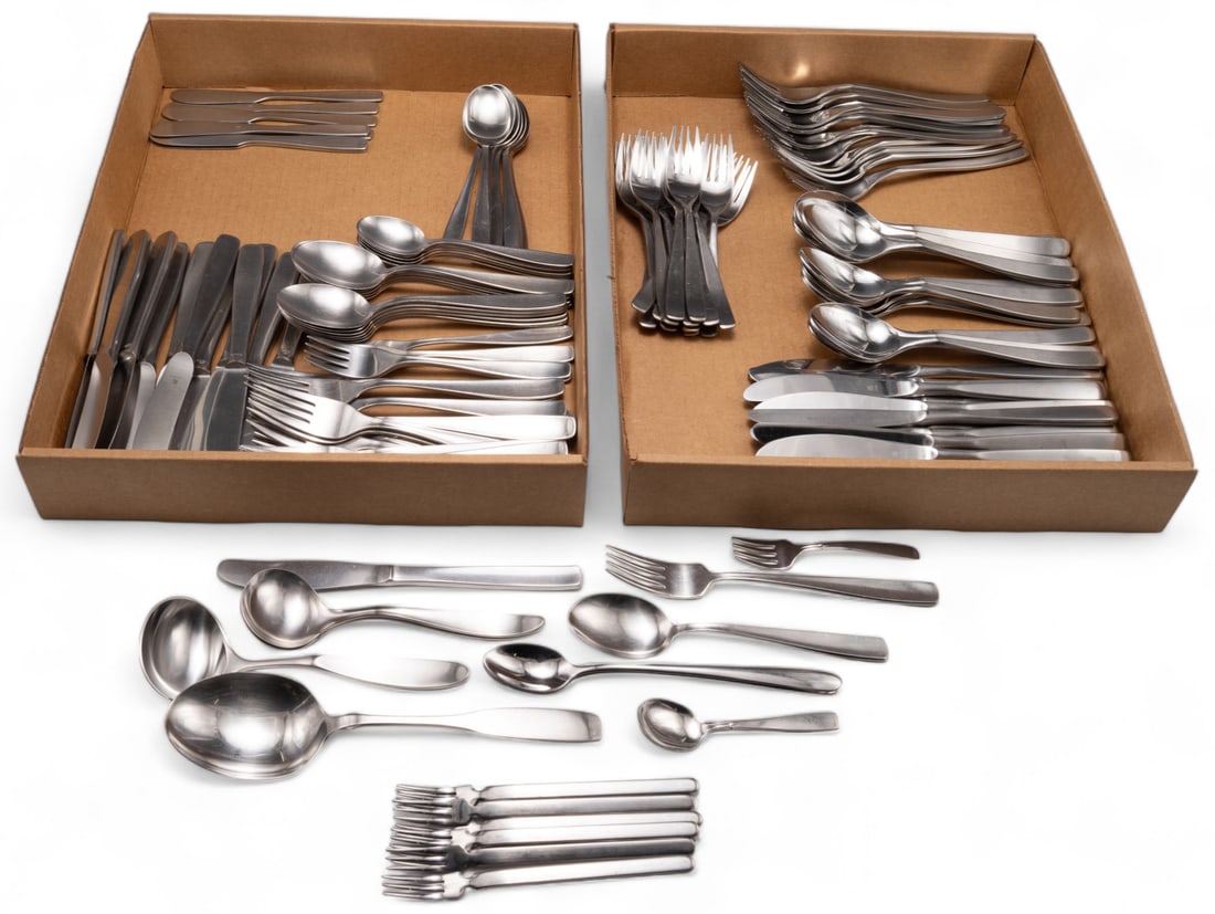 Lot of Vintage Flatware, Mostly WMF Cromargan. (1 of 5)