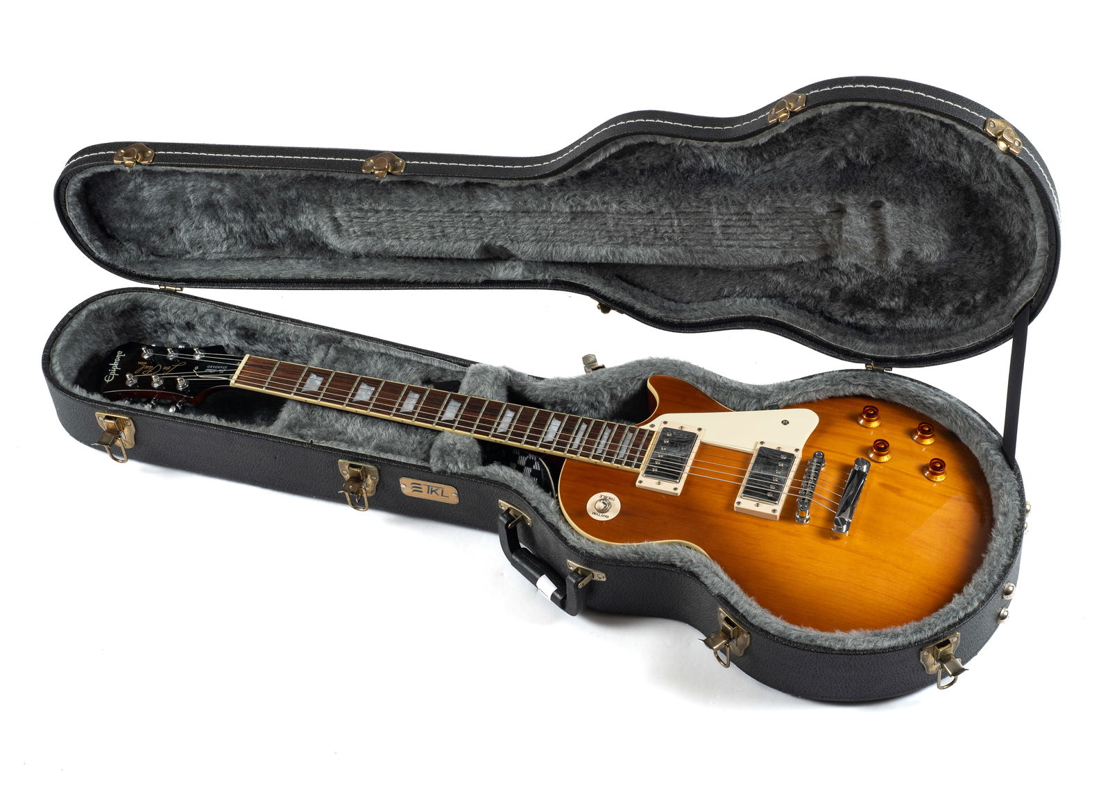 Epiphone Standard Les Paul Guitar w/ Case. (1 of 6)