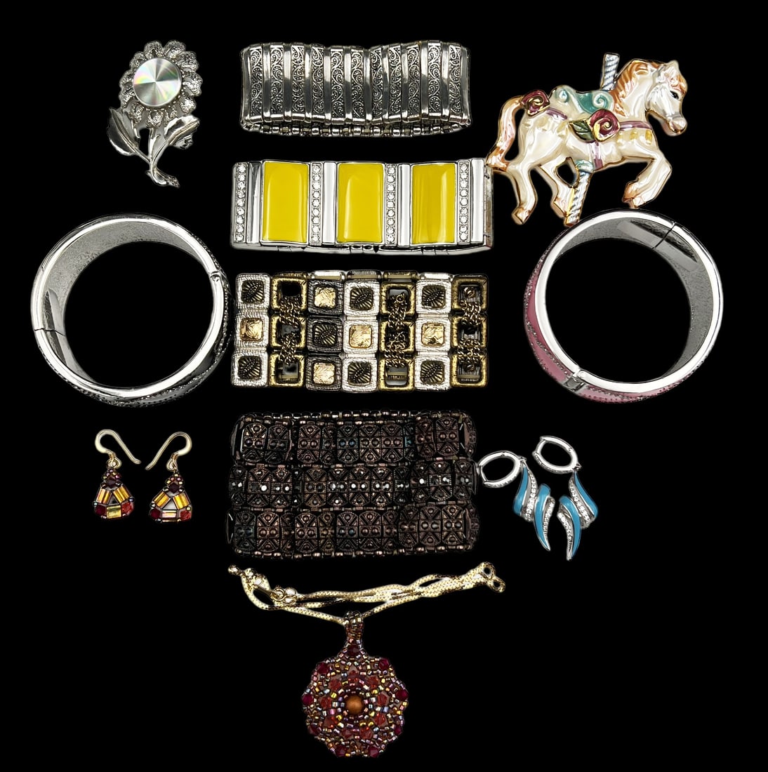 Lot of Mixed Jewelry, Designer, 14K, 925. (1 of 3)