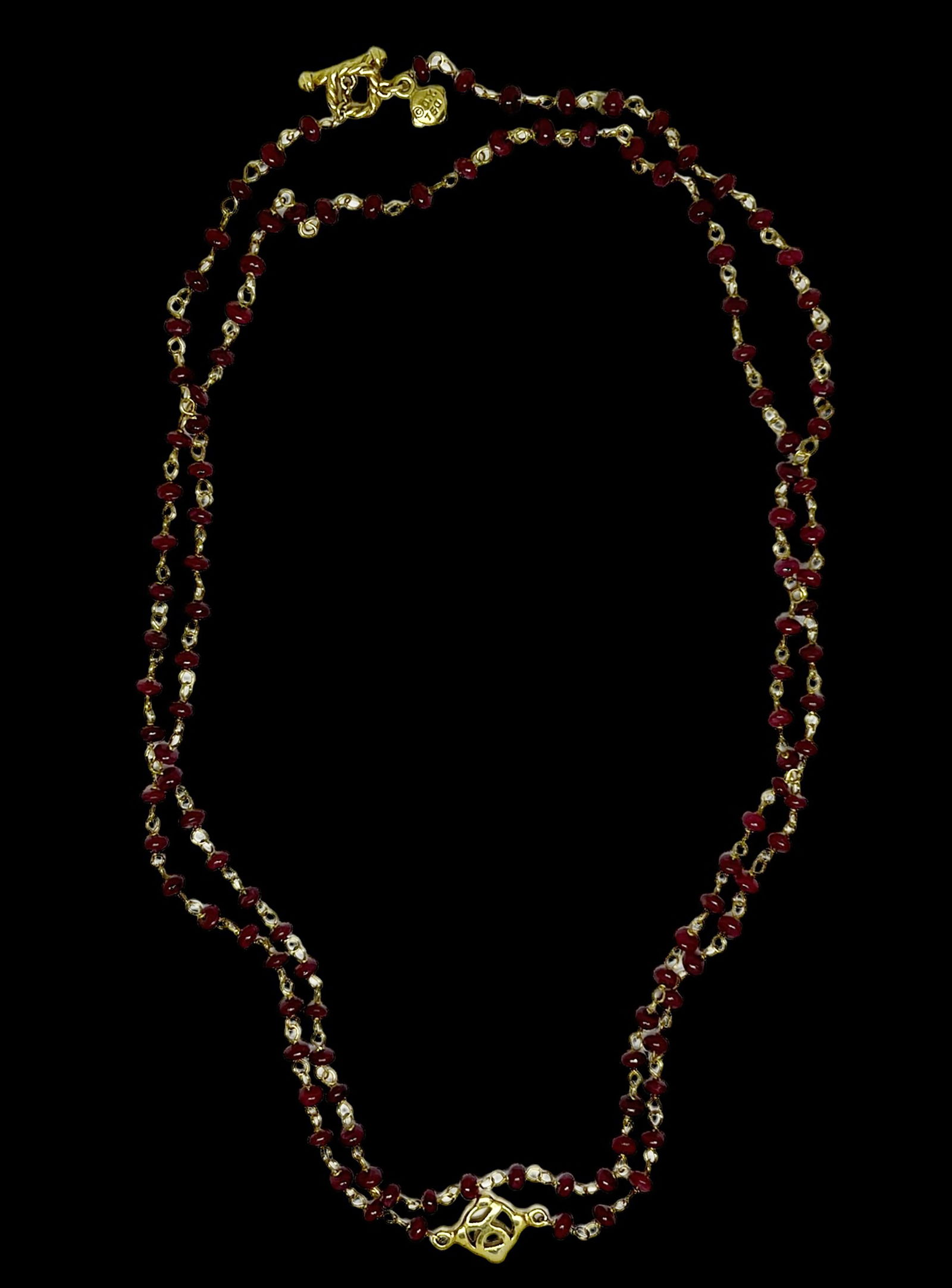 18K Gold David Yurman Beaded Necklace. (1 of 2)