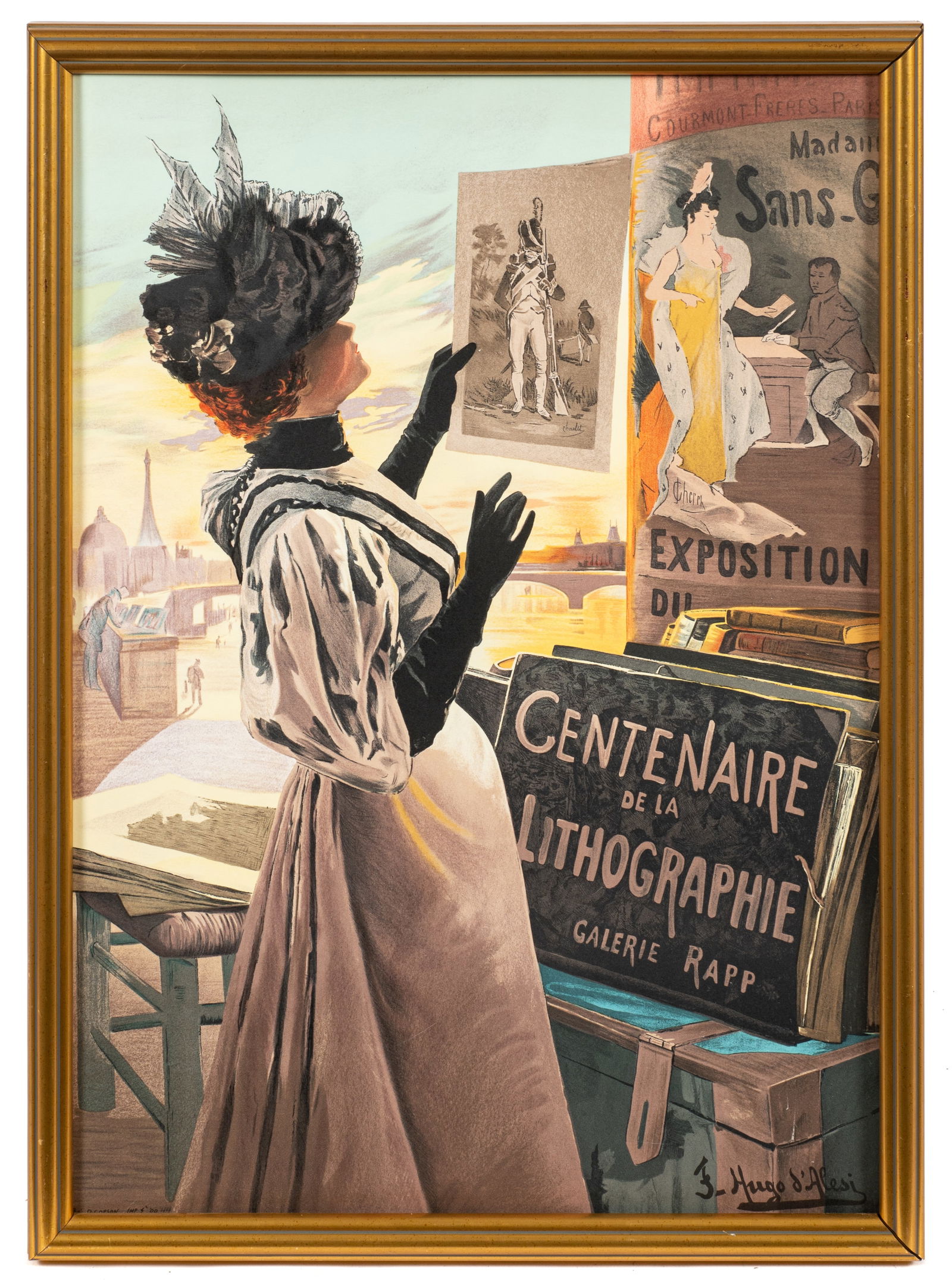 Centenaire De La Lithograph, Hugo d'Alesi. (1 of 5)